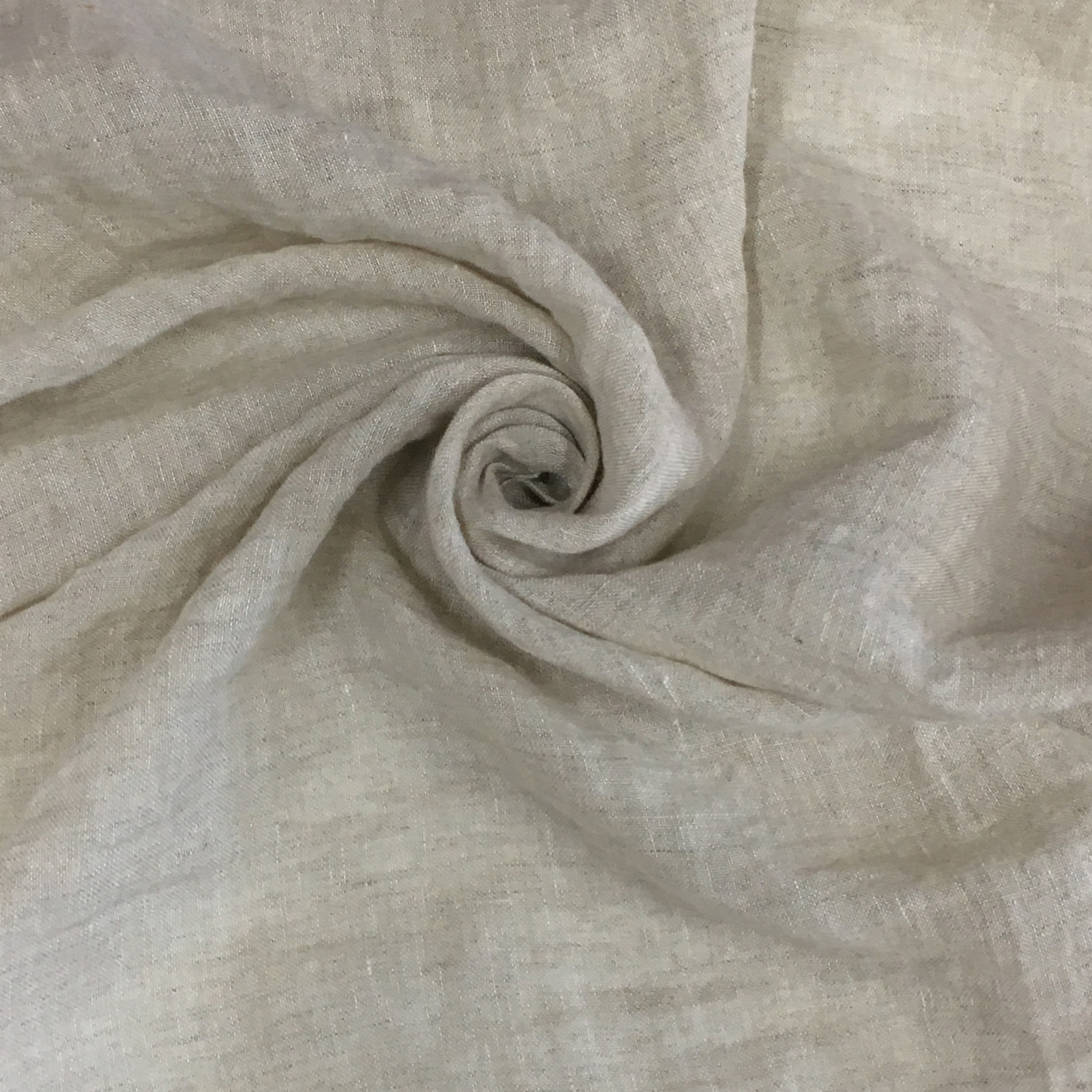 100% Rope Creased Linen Curtain Fabric Image