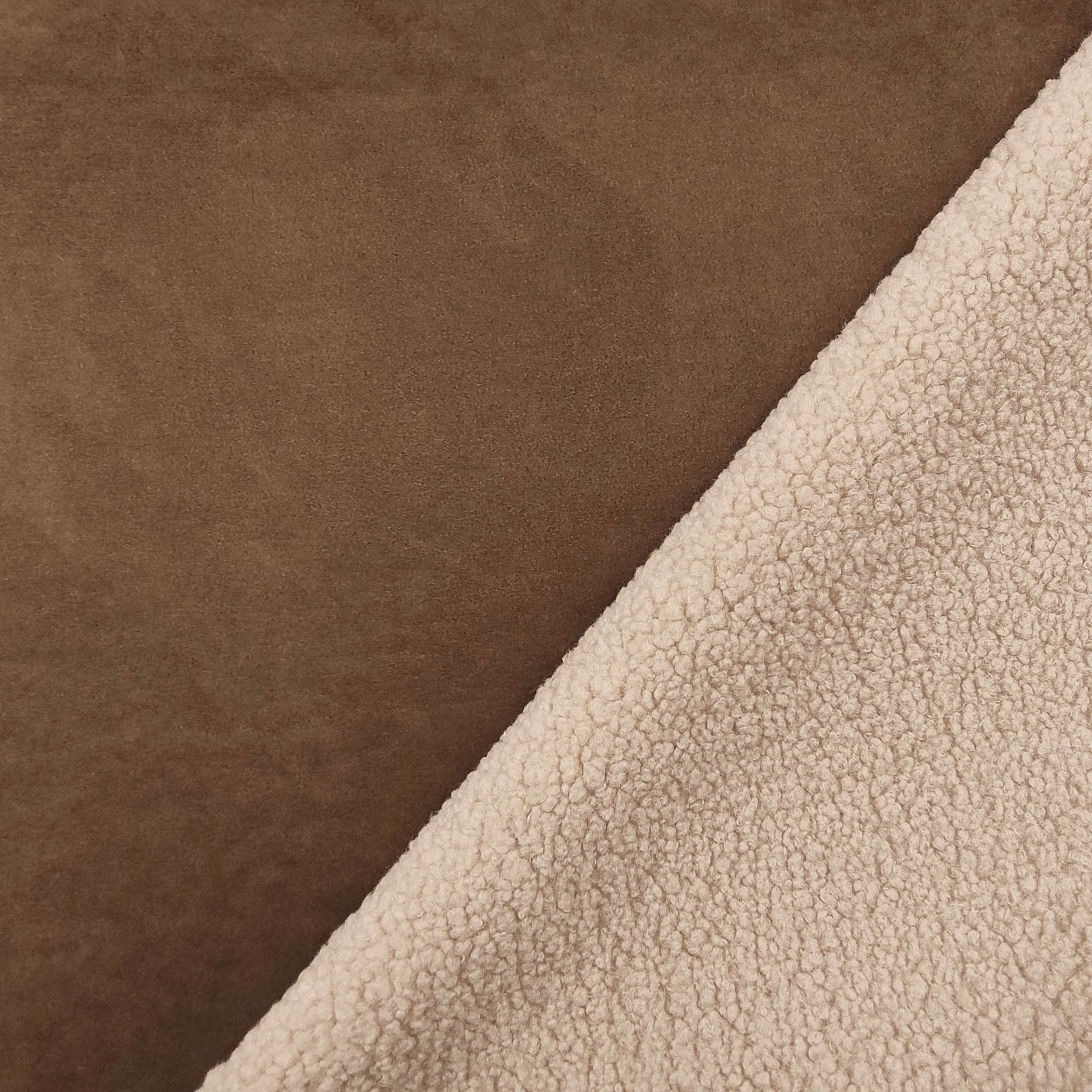 Coating Eco Sheepskin - Brown  Image