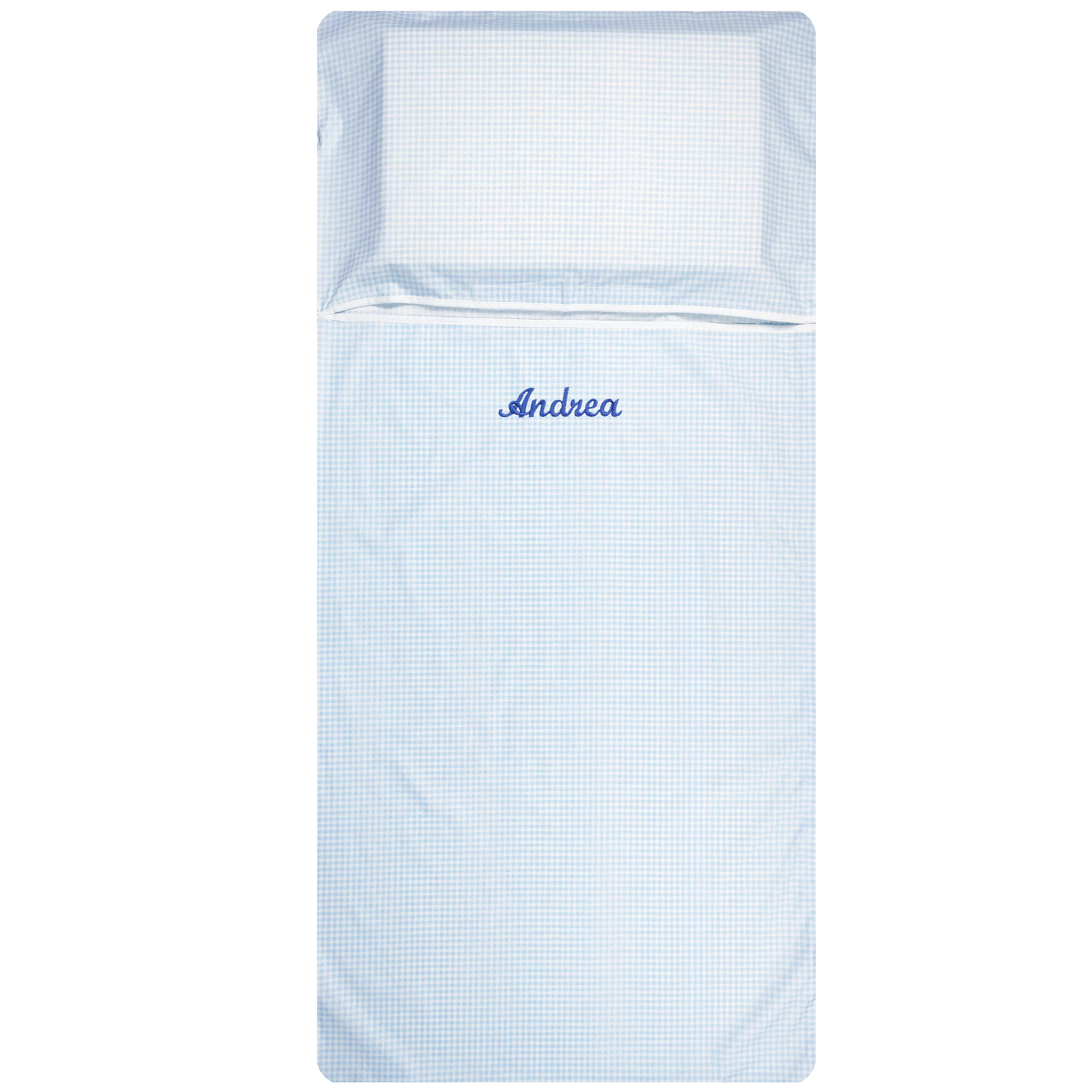 Sacco Nanna Estivo Quadretti Azzurro Image