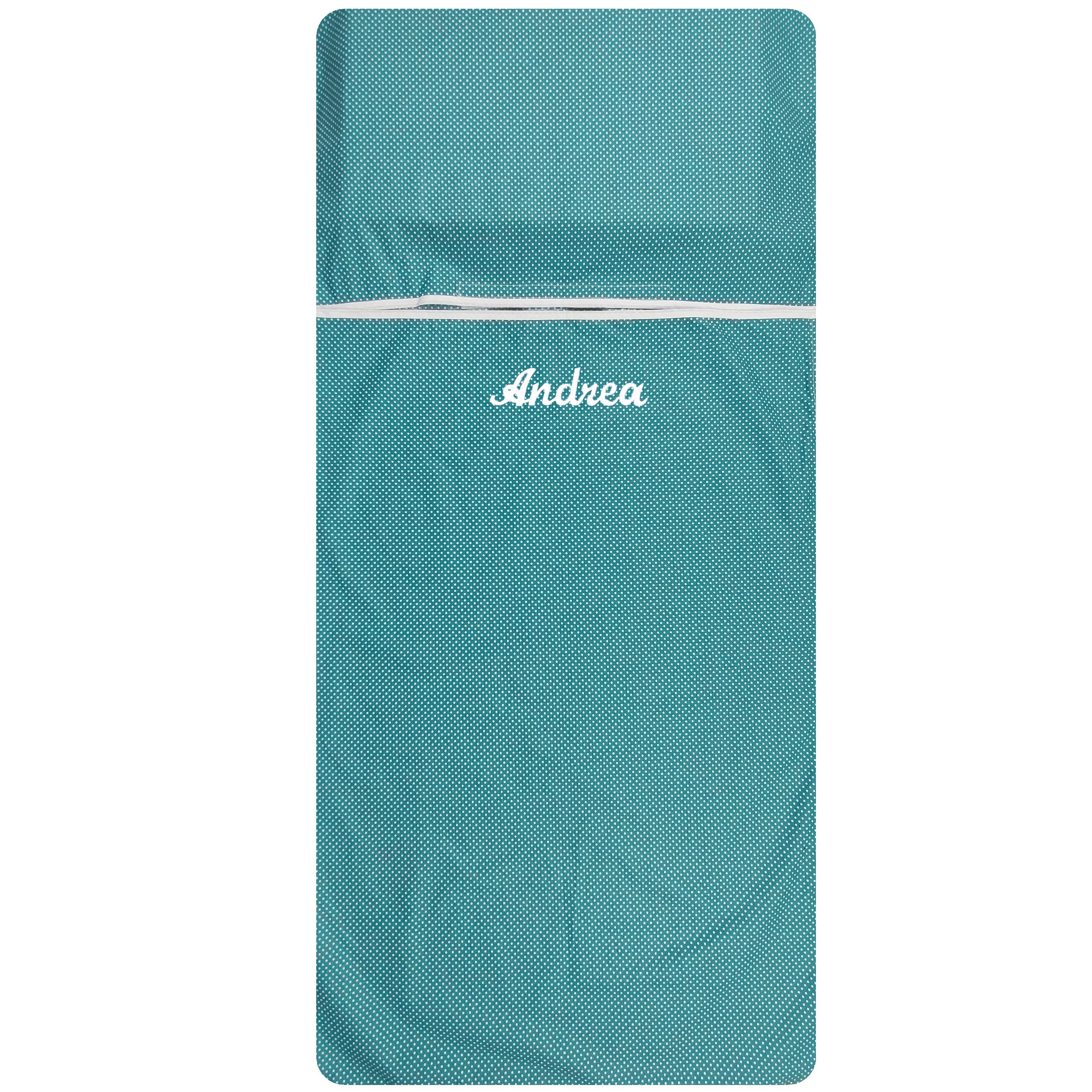 Sac de couchage d'été Turquoise à pois Image