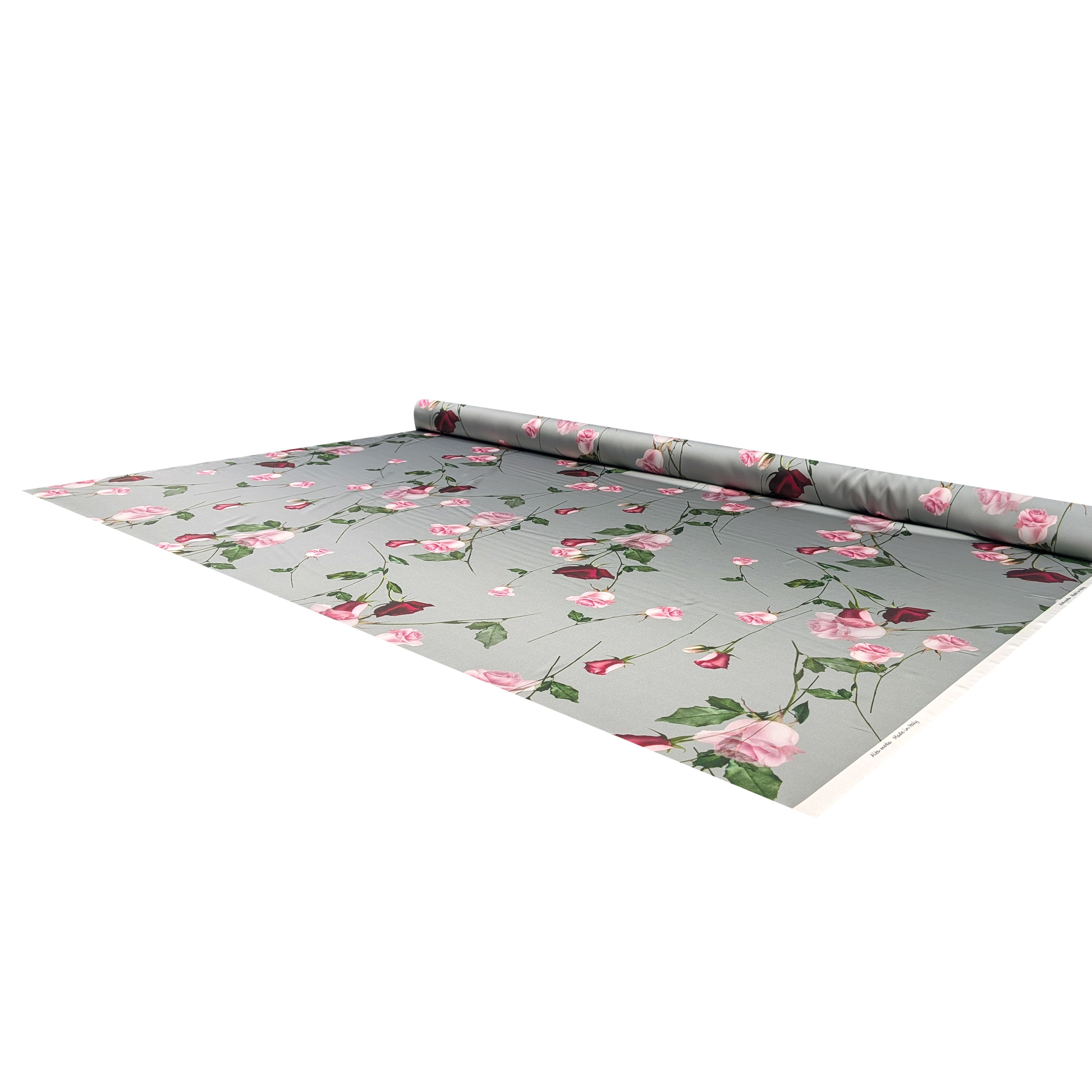 Satin Set High Fashion Rose Grey Background Image