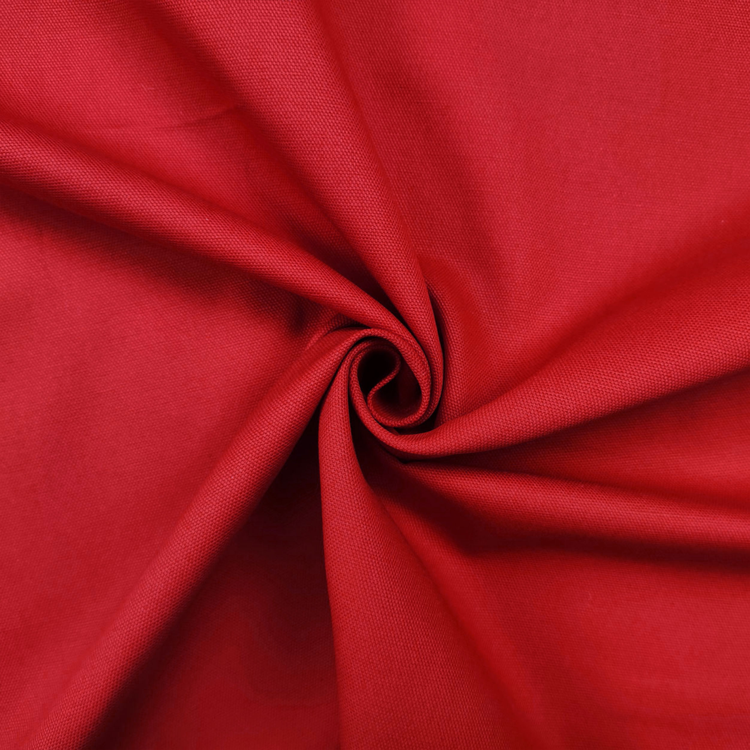 tessuto-panama-di-cotone-rosso