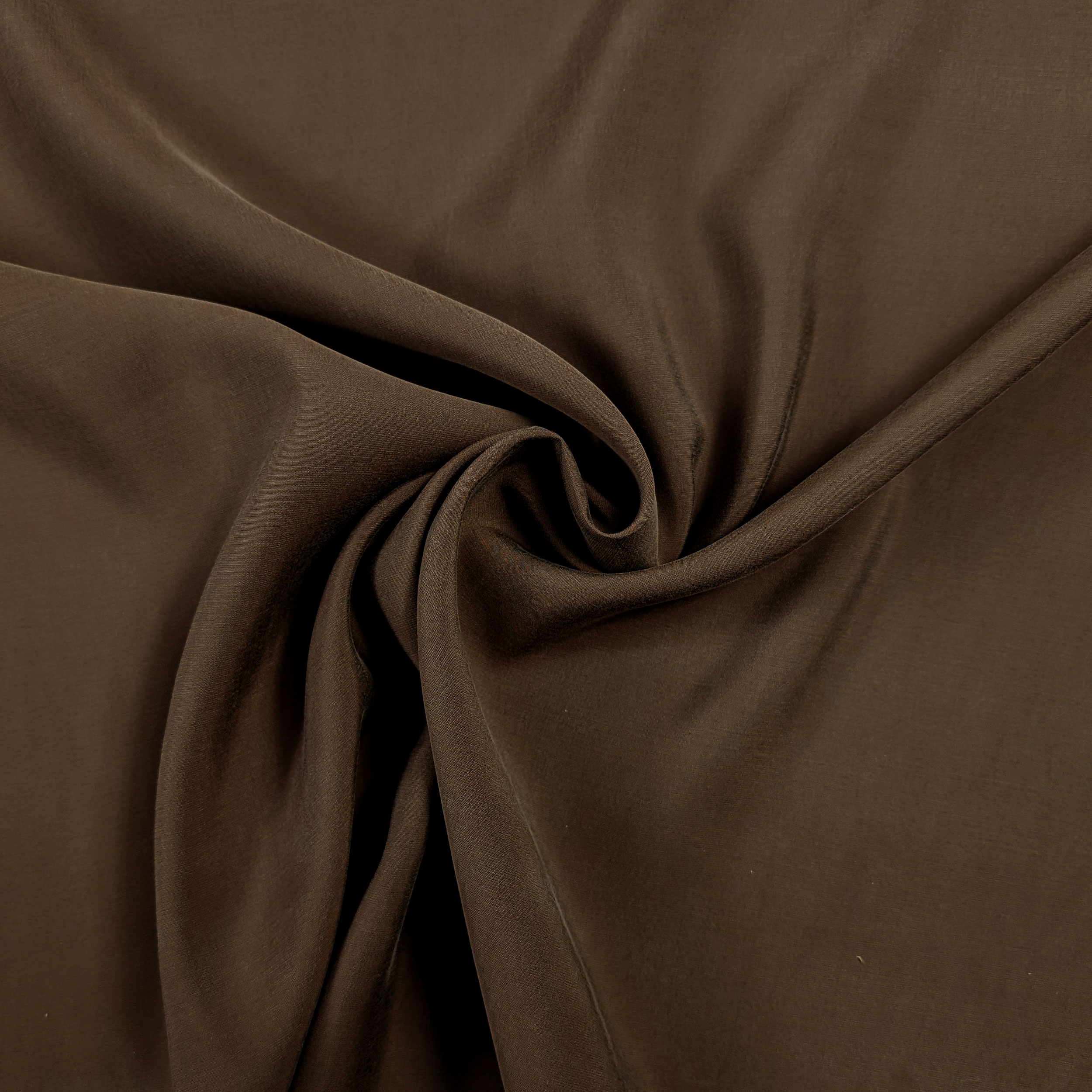Brown Silk-Finish Cupro Cut Piece, 90x150 cm Image