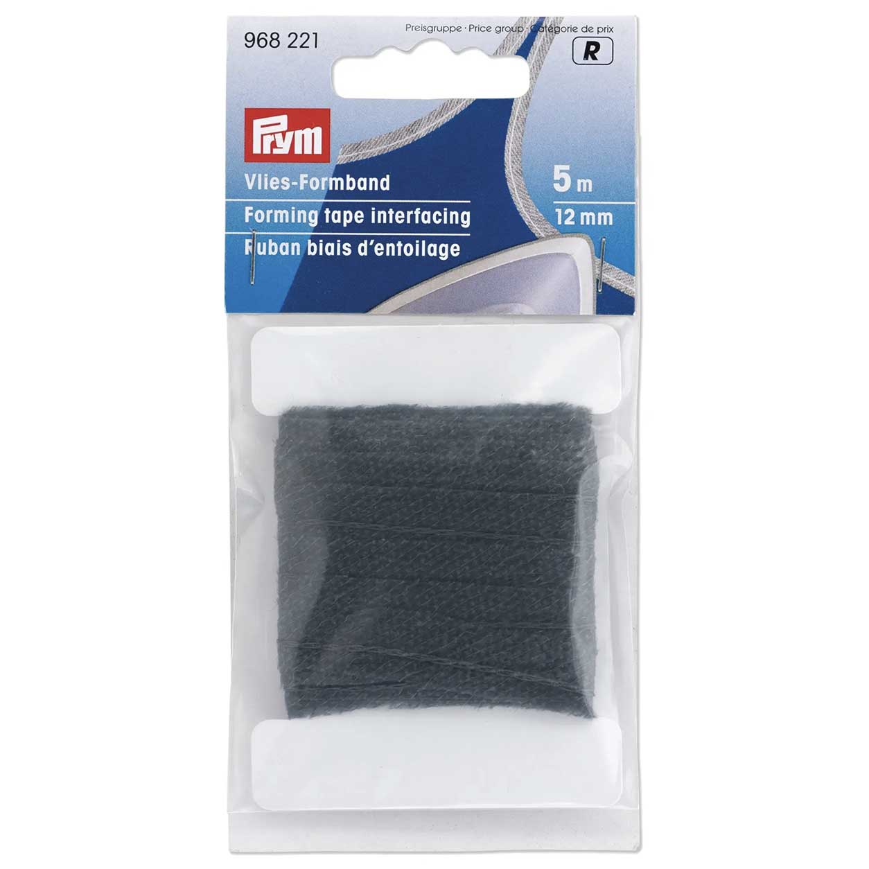 Prym Vlieskantenband Schwarz