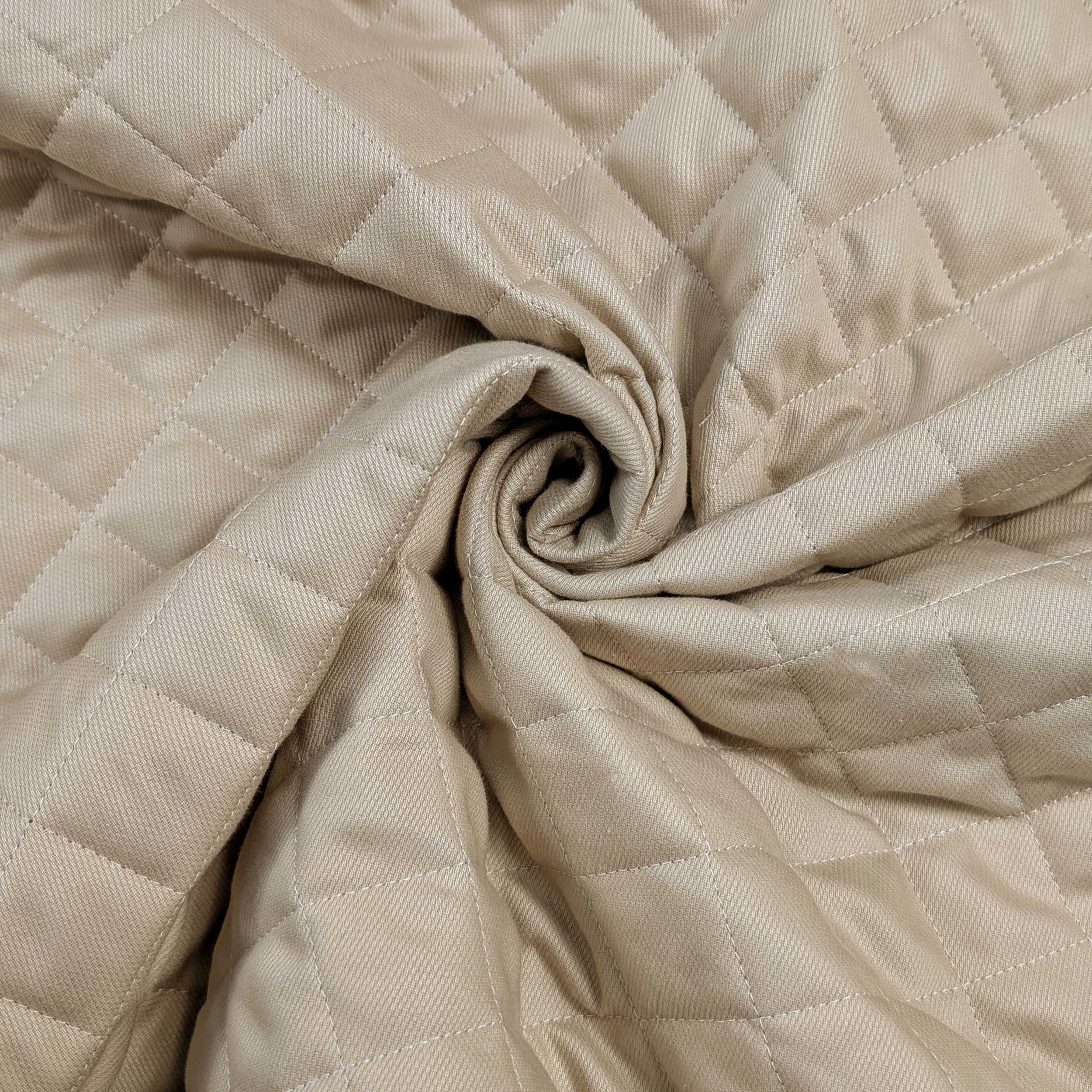 Unicolour Quilted Pique Cotton  Image