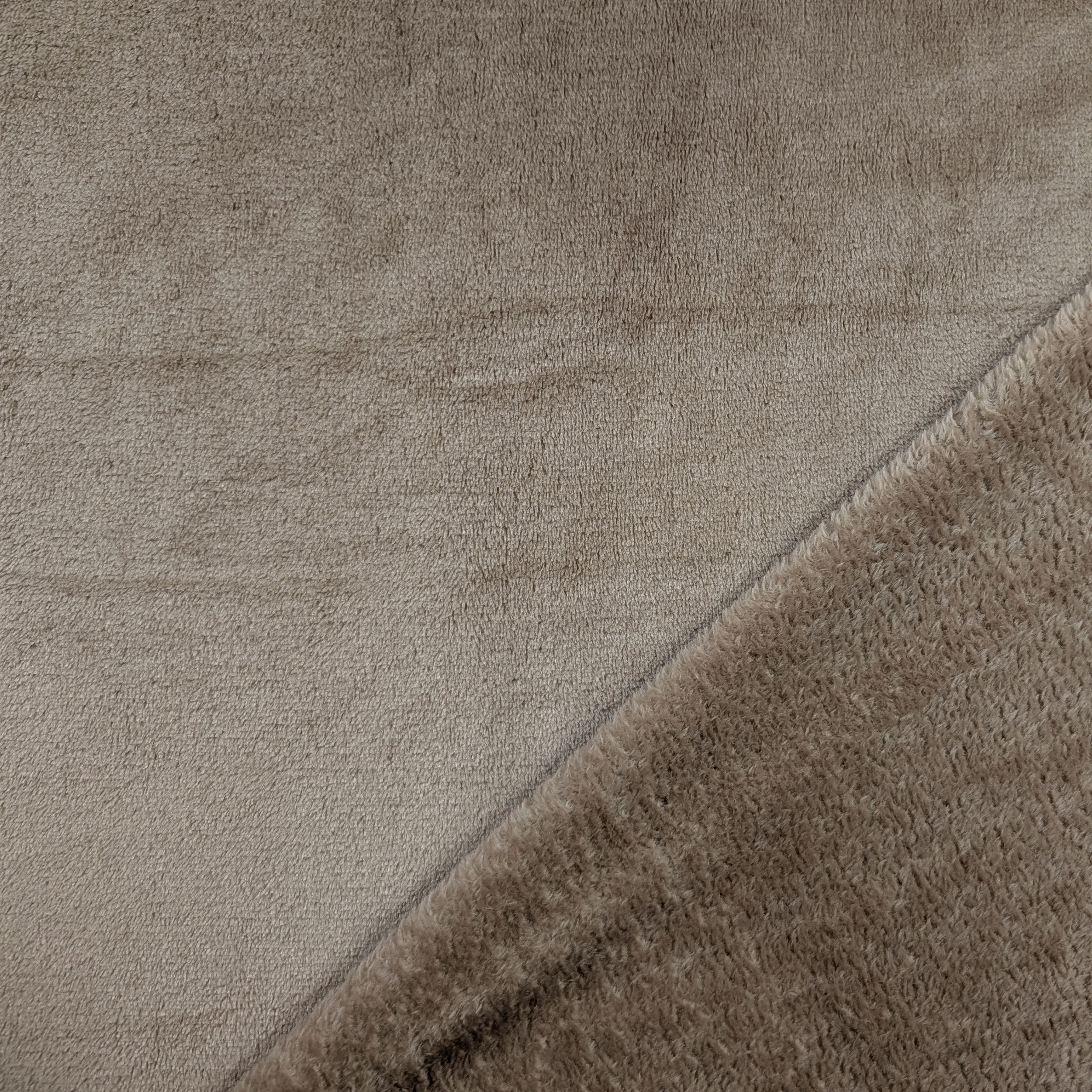 Plain Plush Fleece Fabric Image