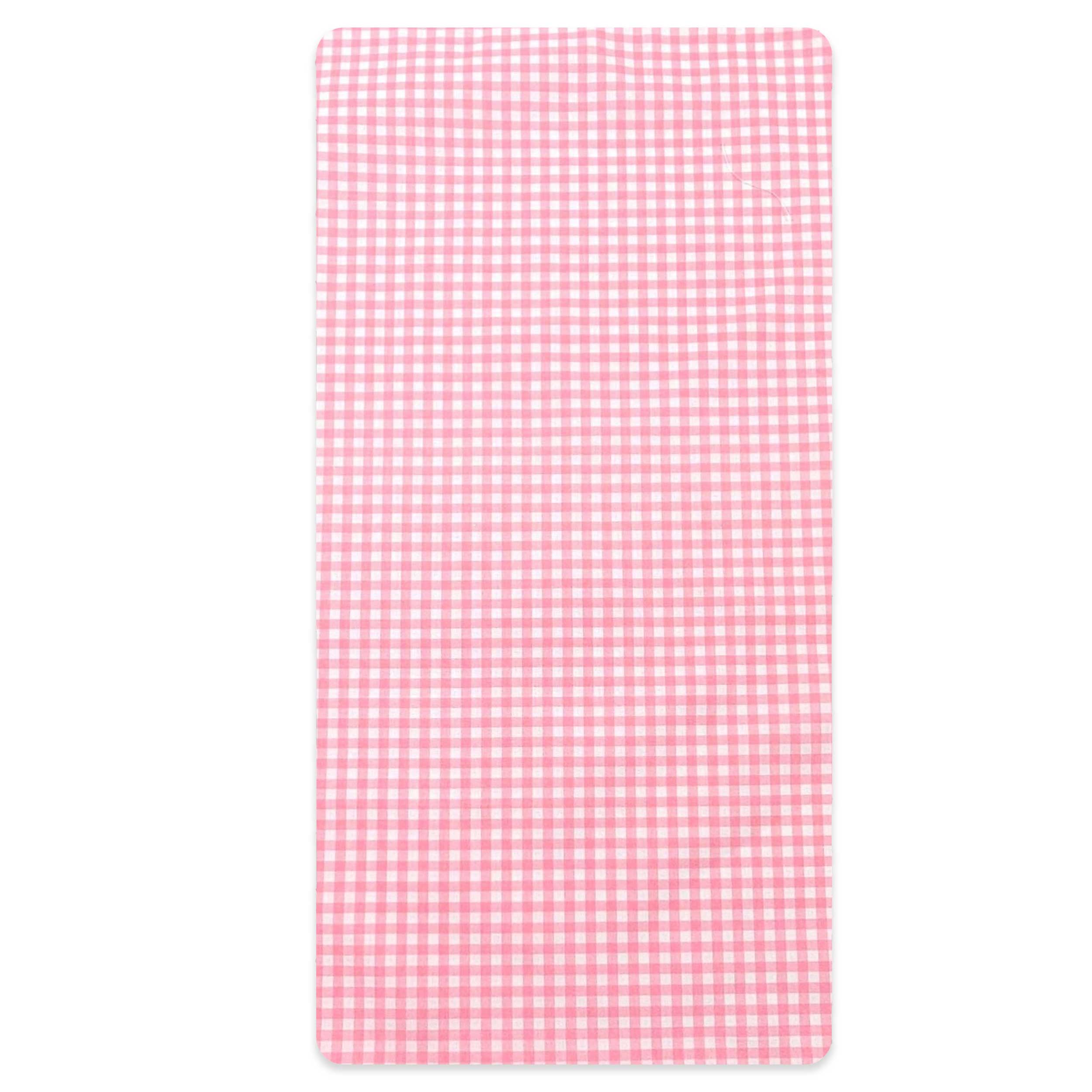 Pink checked sheet Image