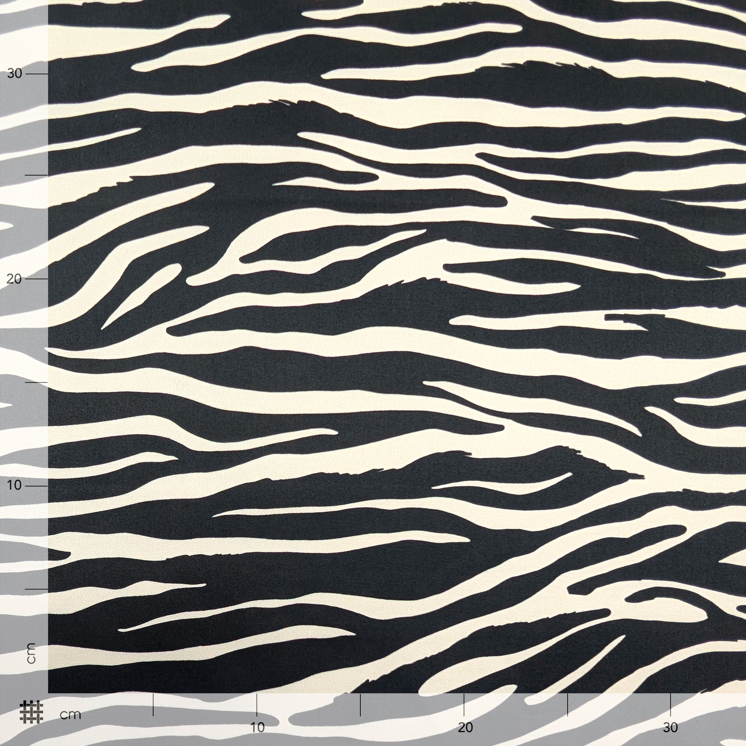 Satin Viscose Soie Zebrato Fashion