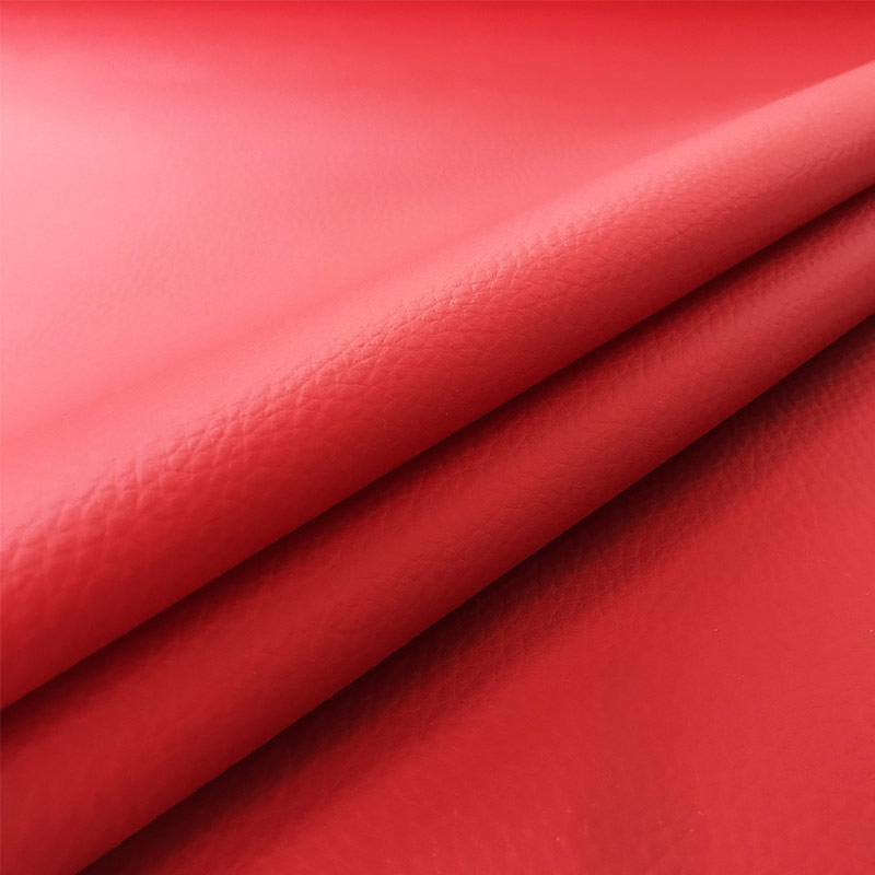 Upholstery Smooth Faux Leather Fabric Image