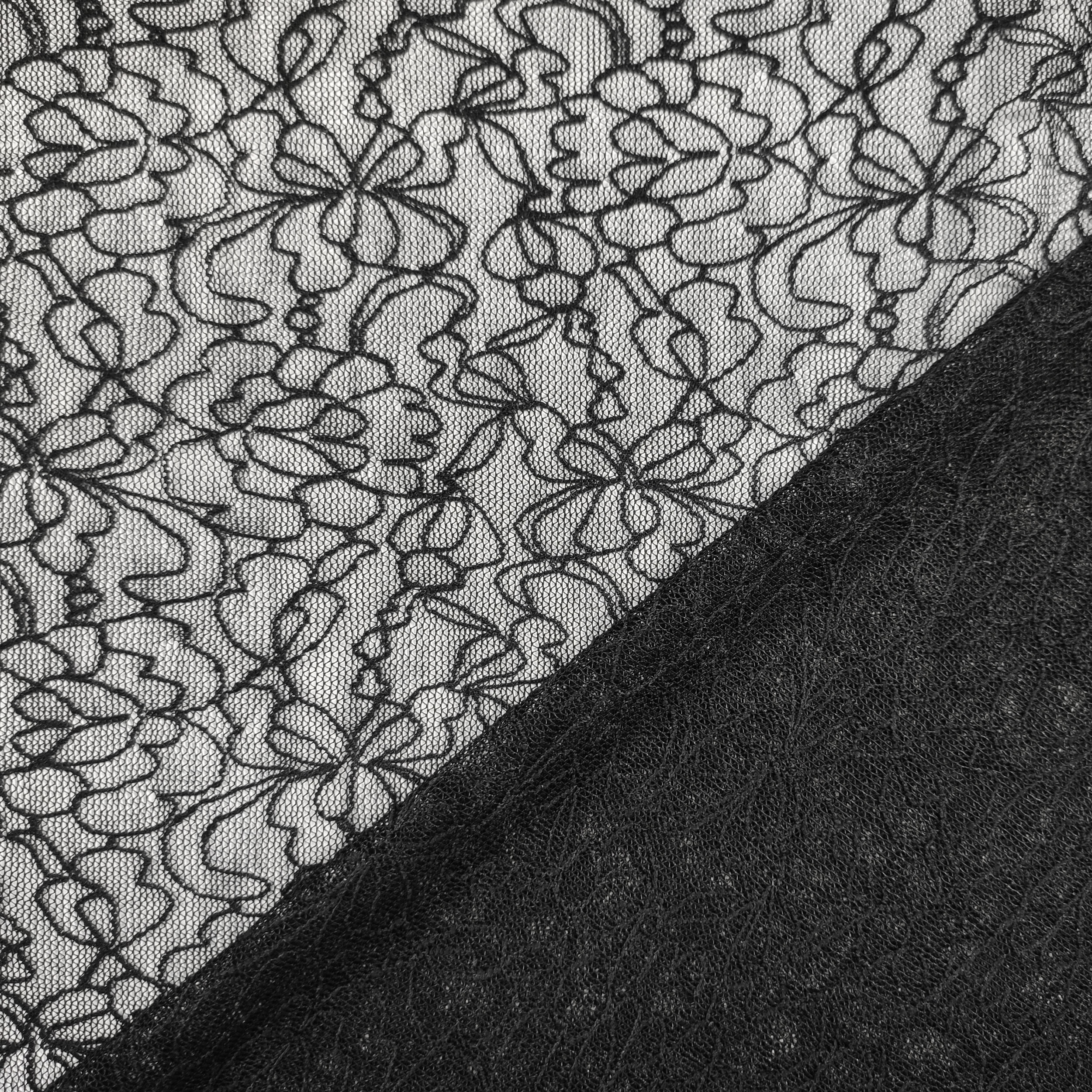 Elastic Lace with Flowers Image