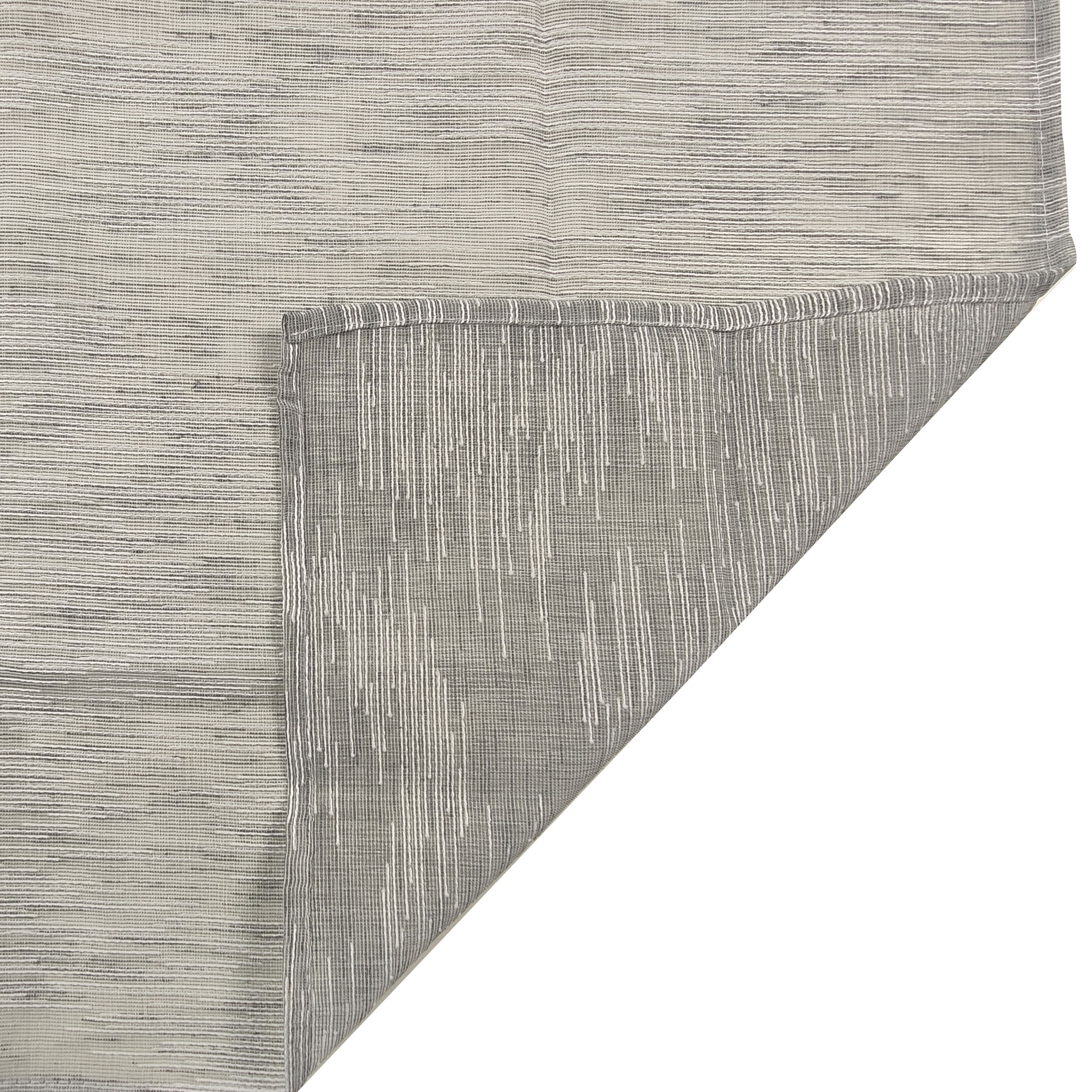 Rideau emballé gris Alina