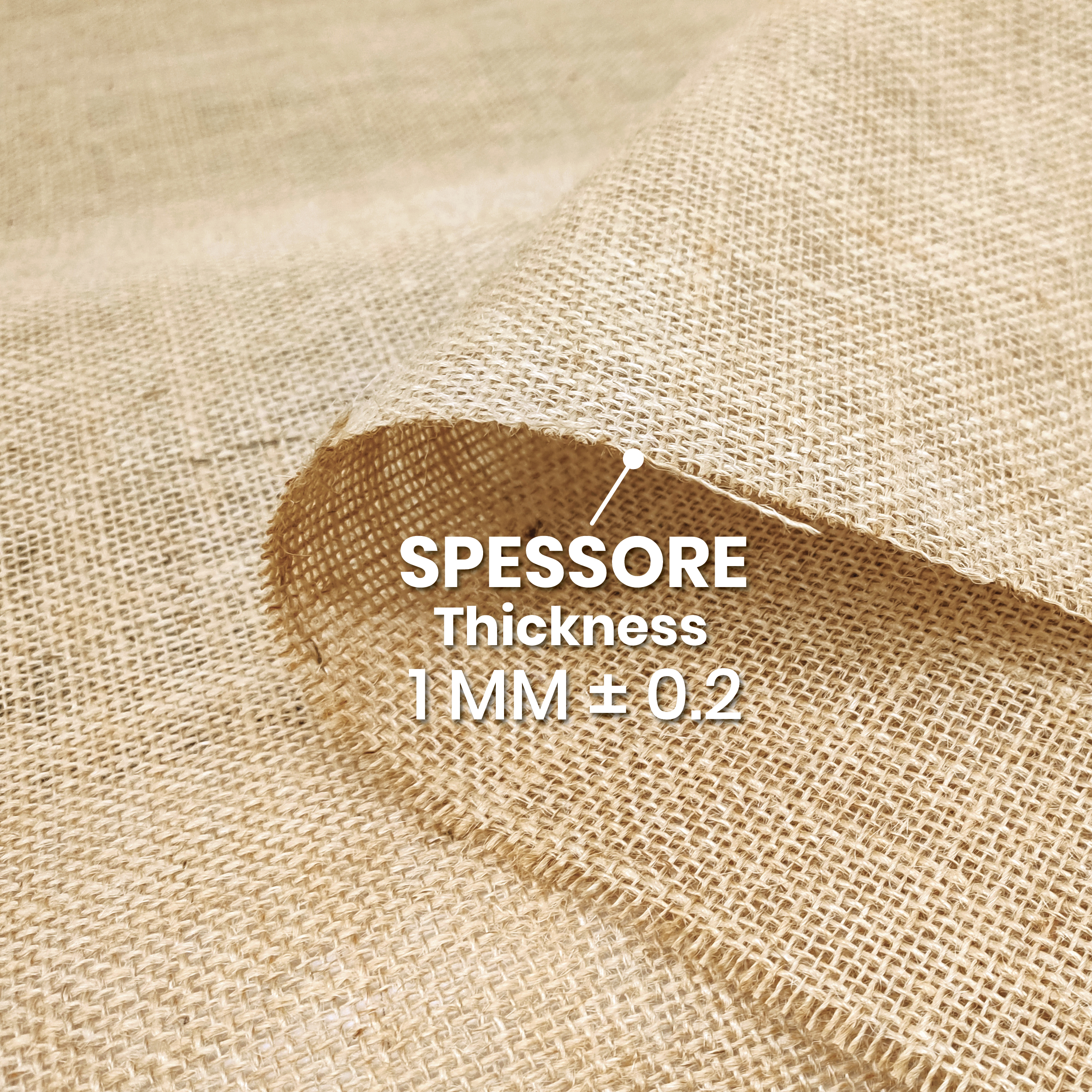 Jute brut H 140 cm Image