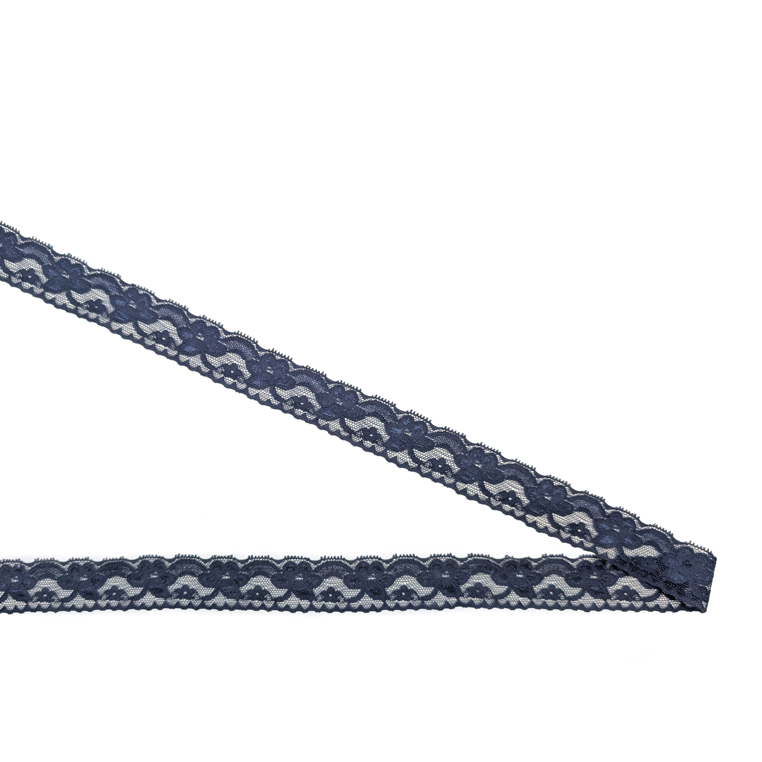 Low Elastic Lace with Flowers Image