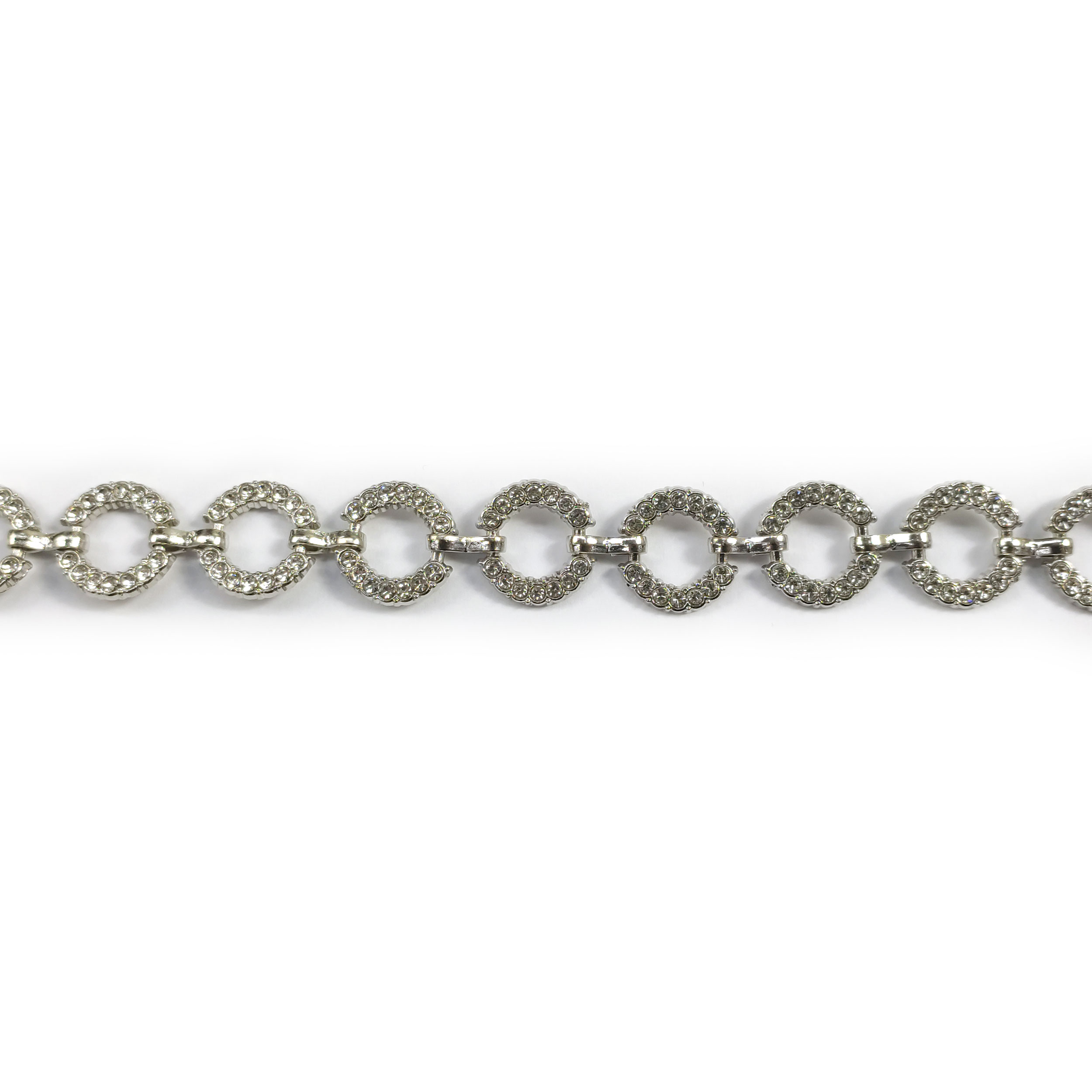 Silver Rhinestone Chain Image