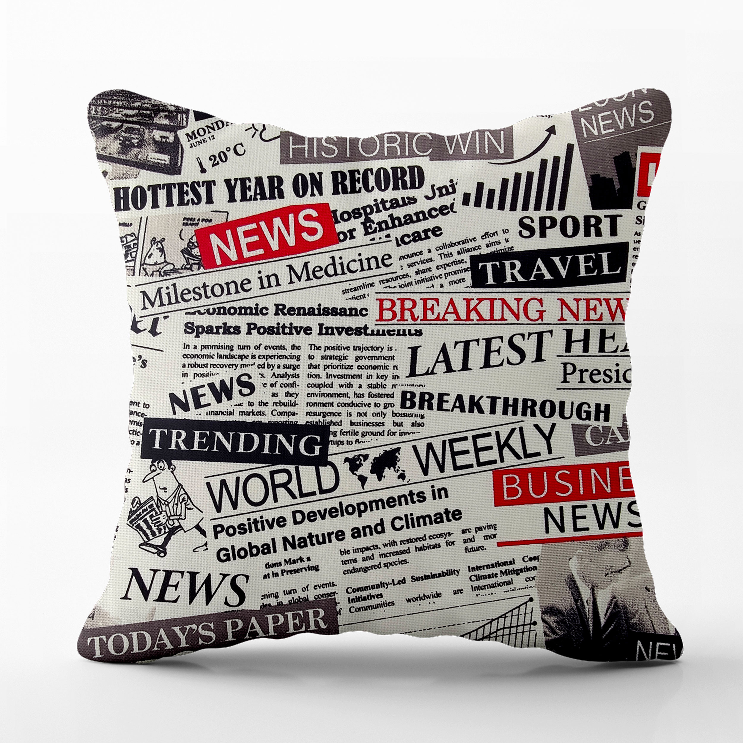 Taie d'oreiller du Daily News