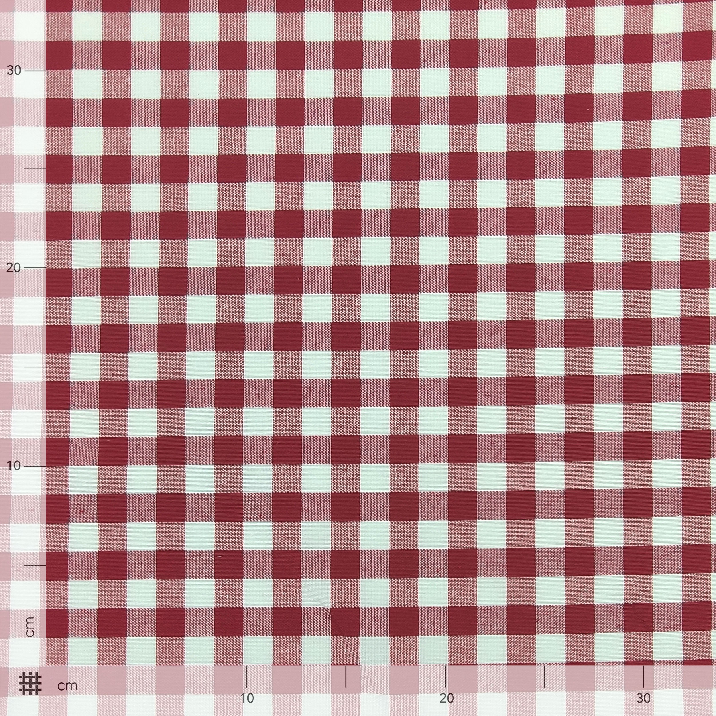 Yarn Dyed Tablecloth Fabric with Check Pattern Image