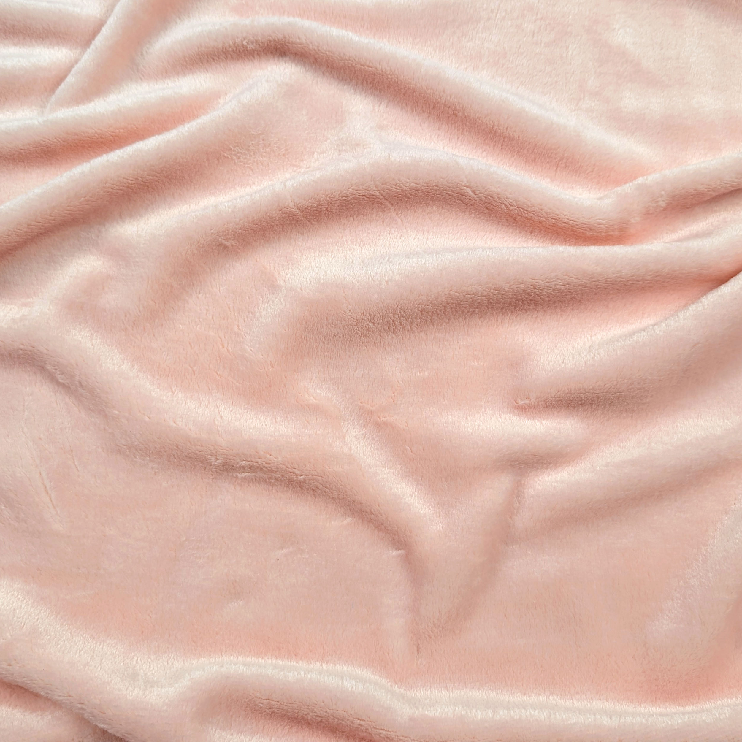Hand-tufted Cachemire Solid Colour Powder Pink 100x150 cm Image