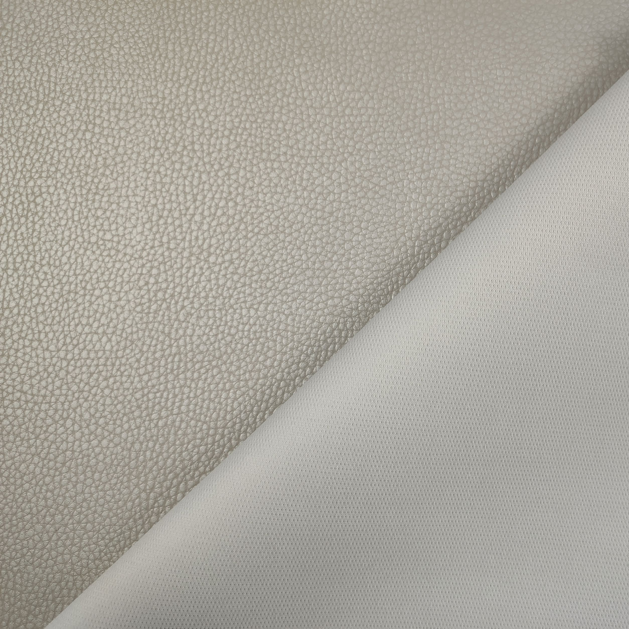 Upholstery Smooth Faux Leather Fabric Image