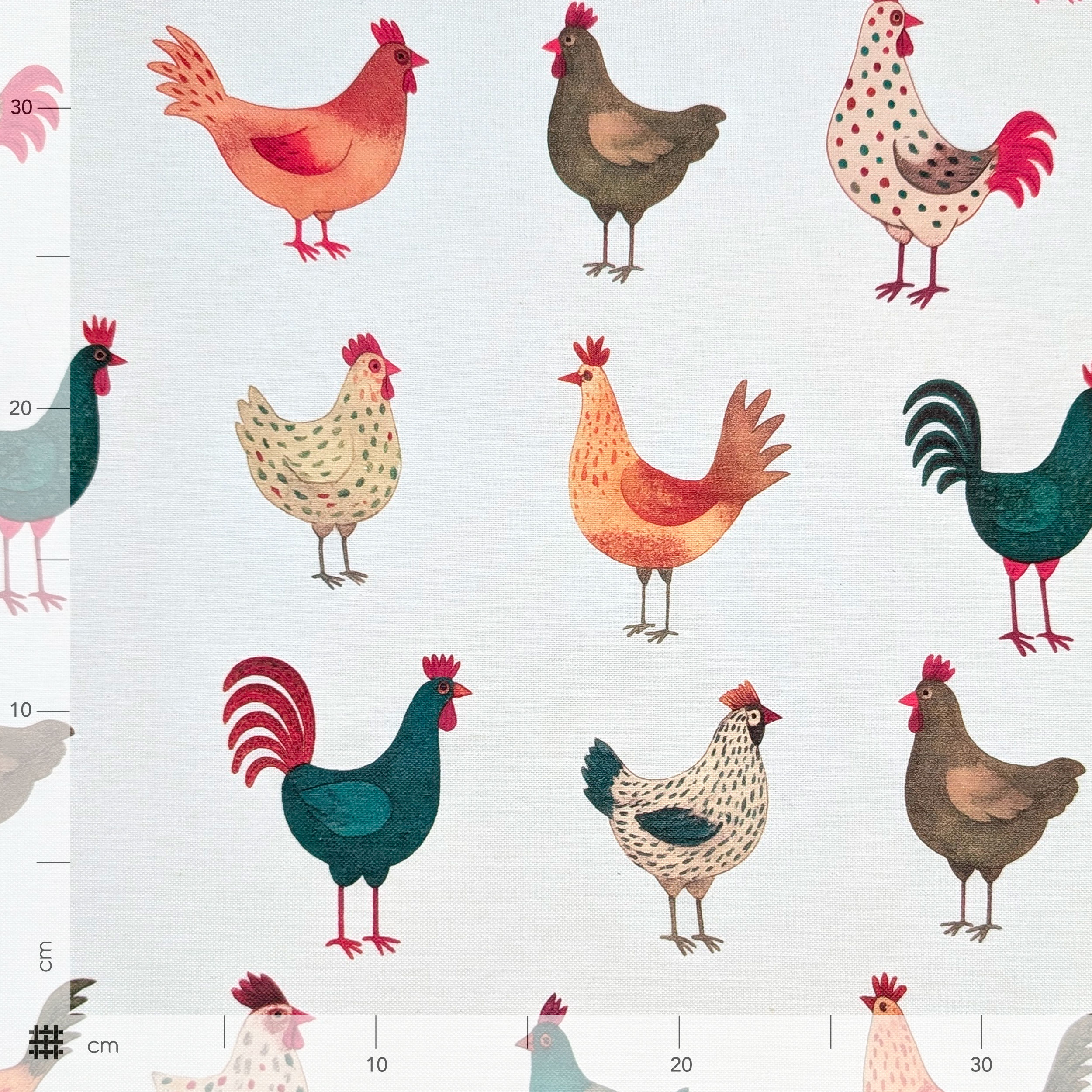 Panama Pure Cotton White Hens Image