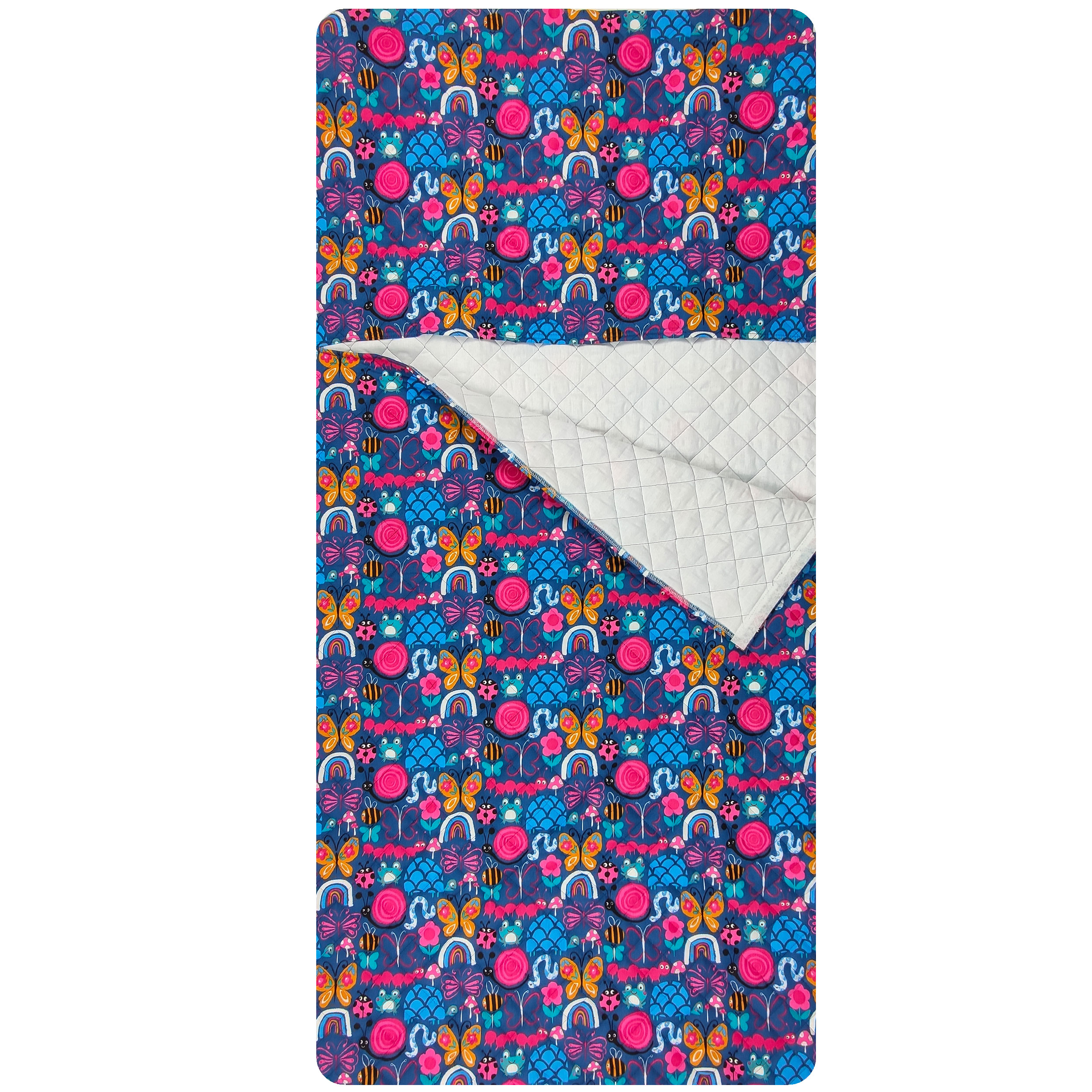 Sac de couchage à motifs d'animaux Fond bleu