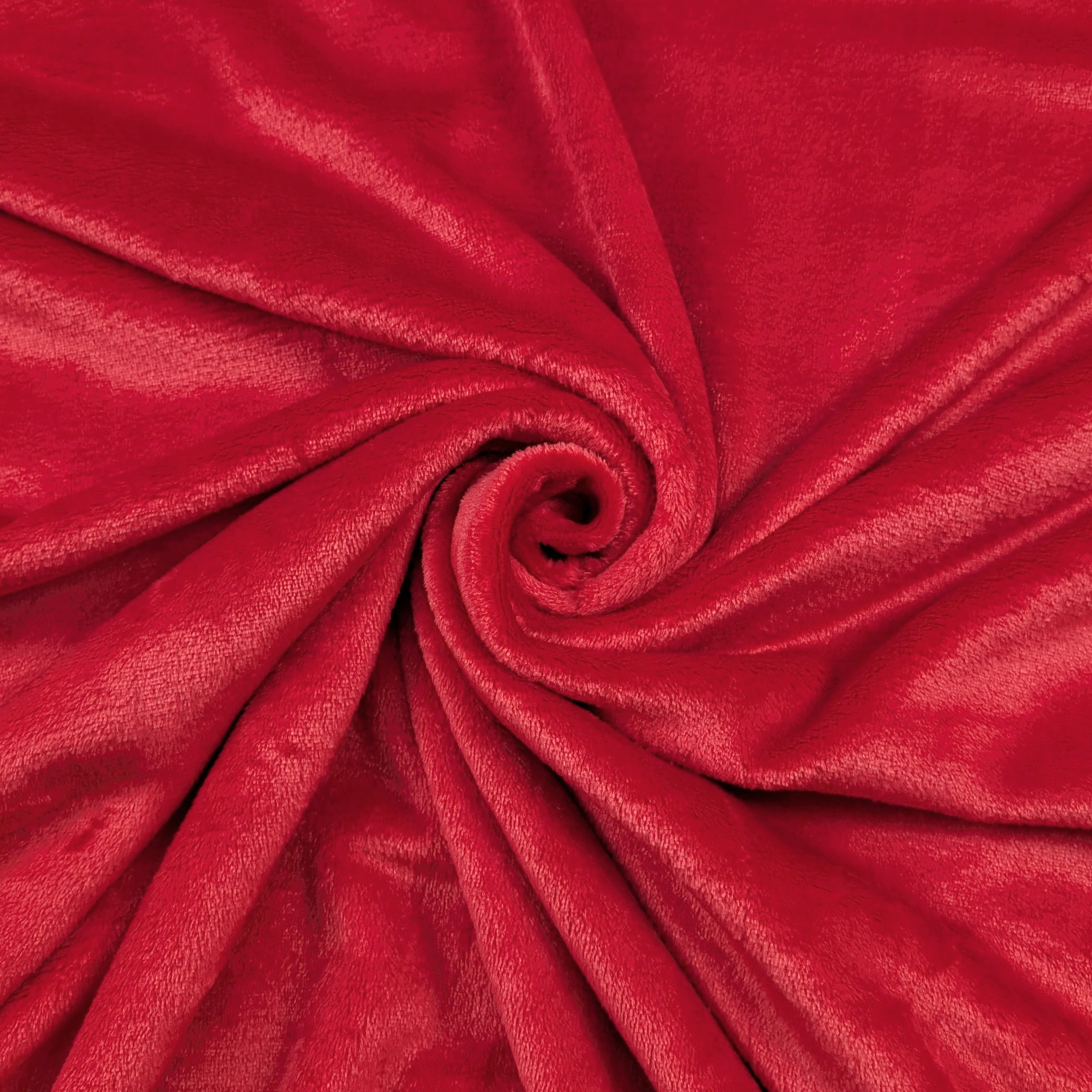 Plain Plush Fleece Fabric Image