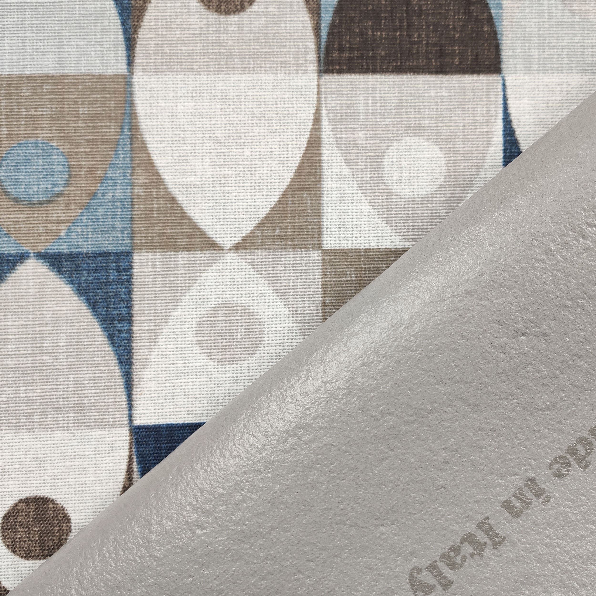 Passatoia da Cucina Pesciolini Toni Blu e Beige