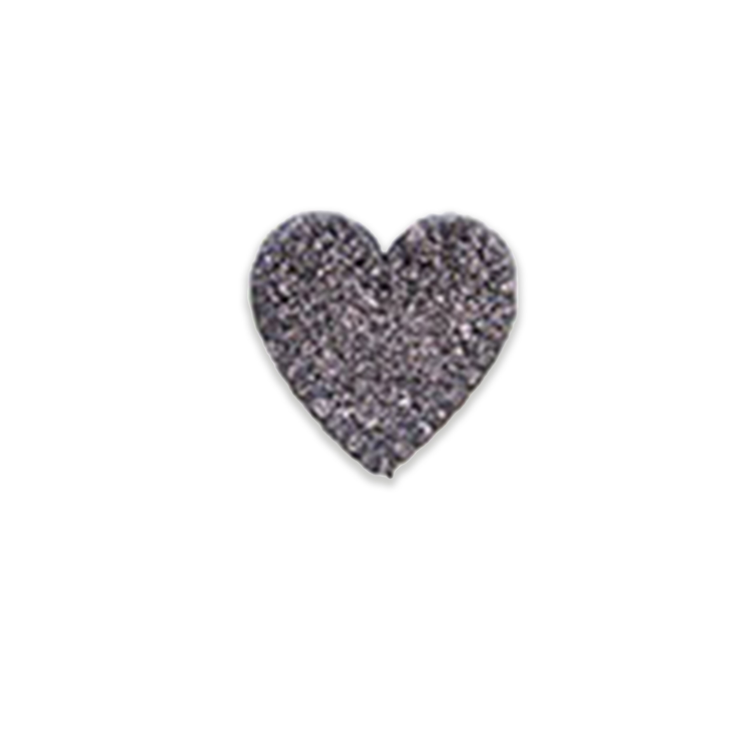 Thermoadhesive application Glitter Heart Image