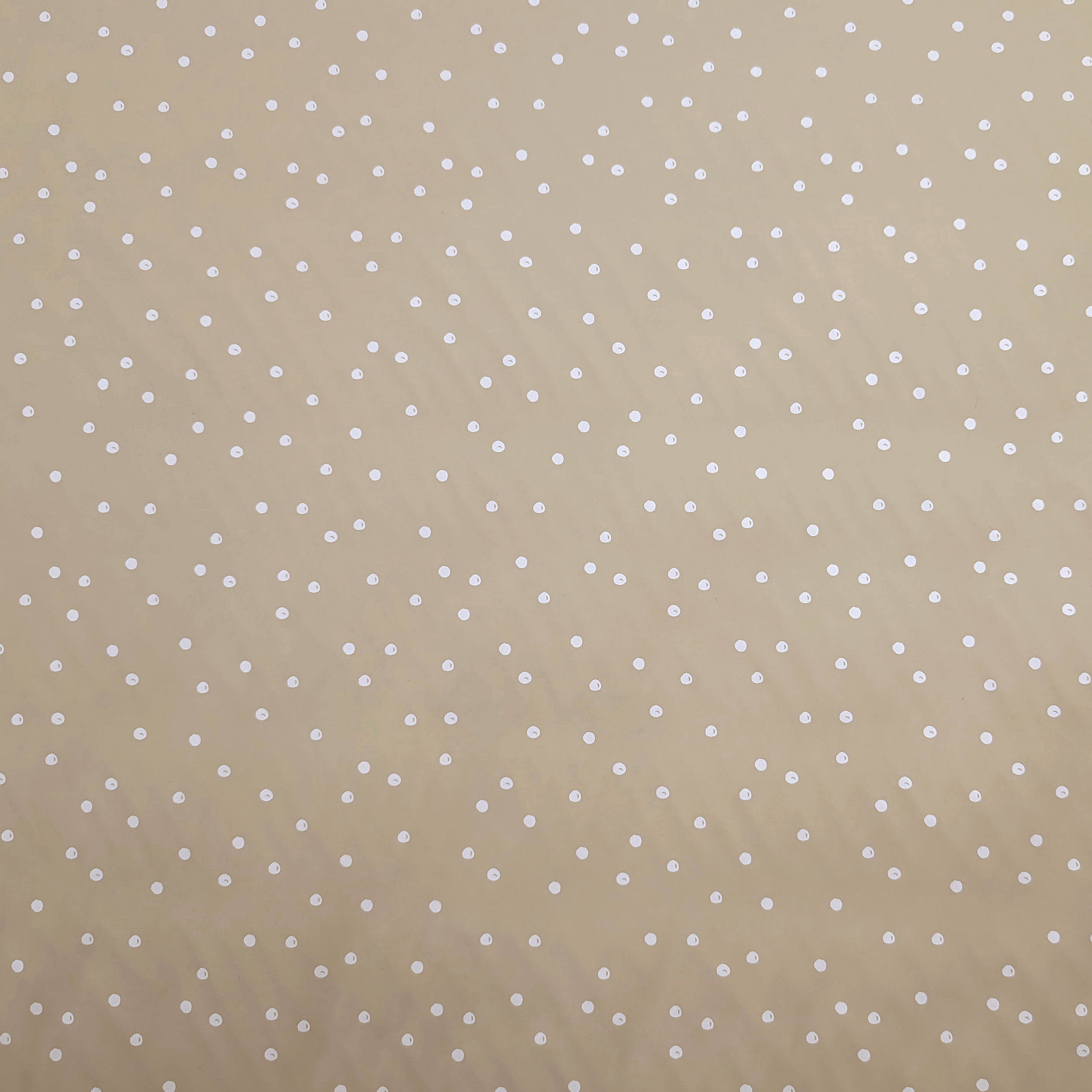 Mackintosh White Polka Dots Beige Background Image