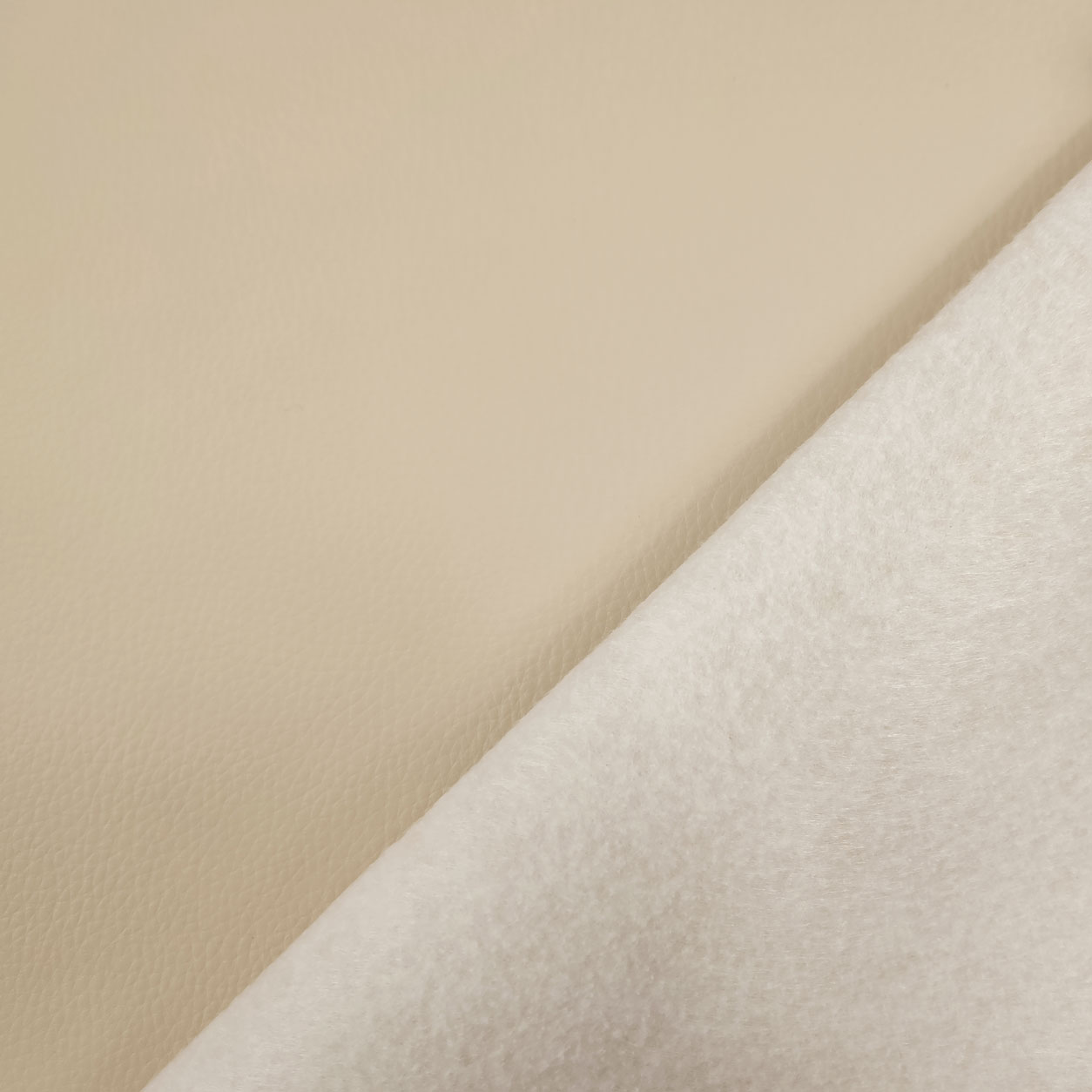 Ausschnitt Kunstleder Outdoor-Stoff Beige 100x140 cm Image