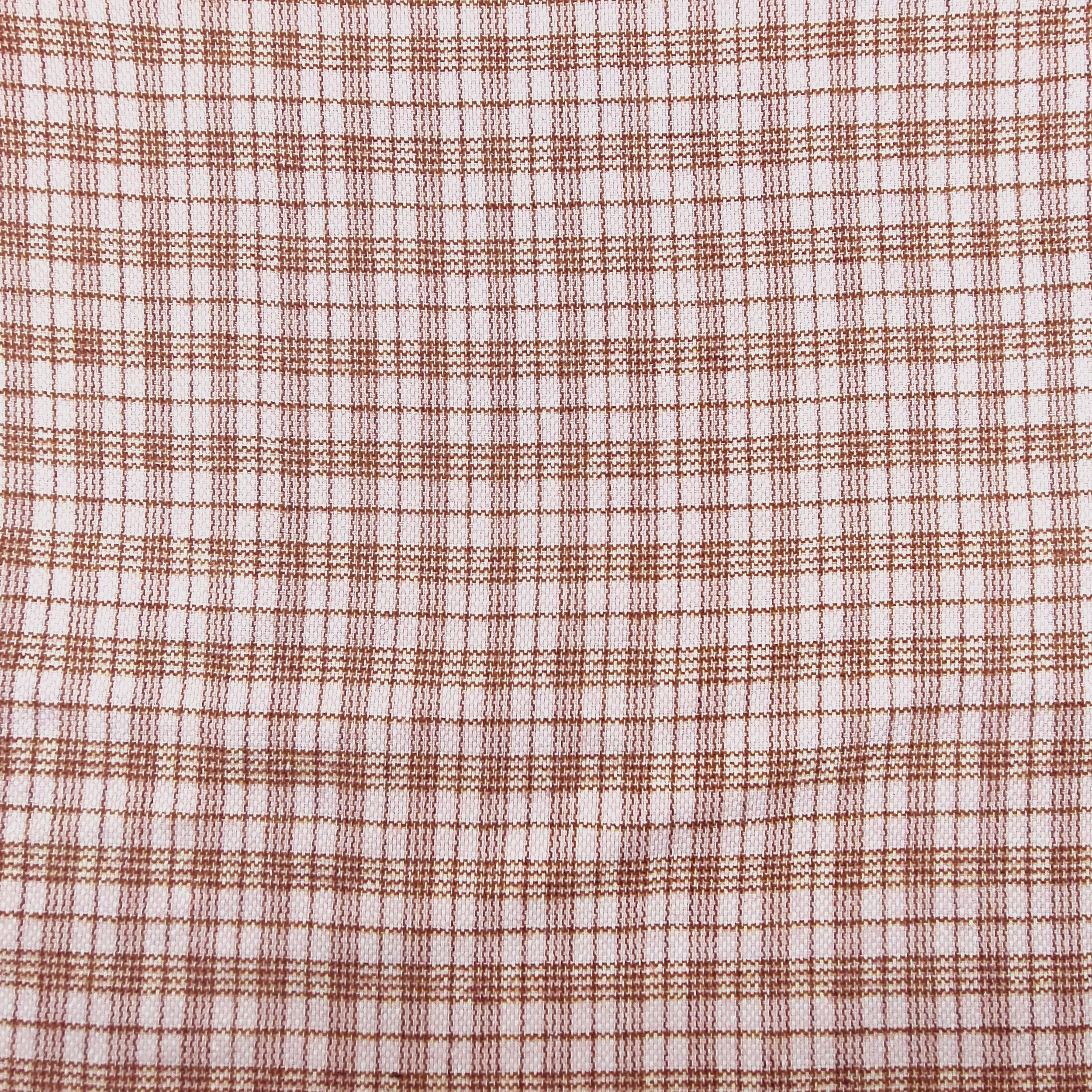 Tampon écossais rose et marron Image