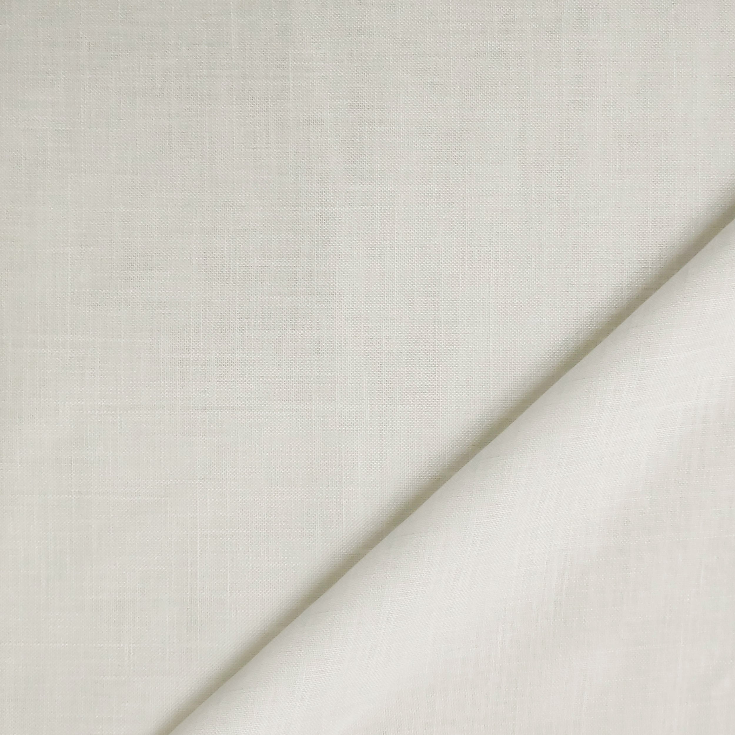 Linen Blend Curtain Fabric Image