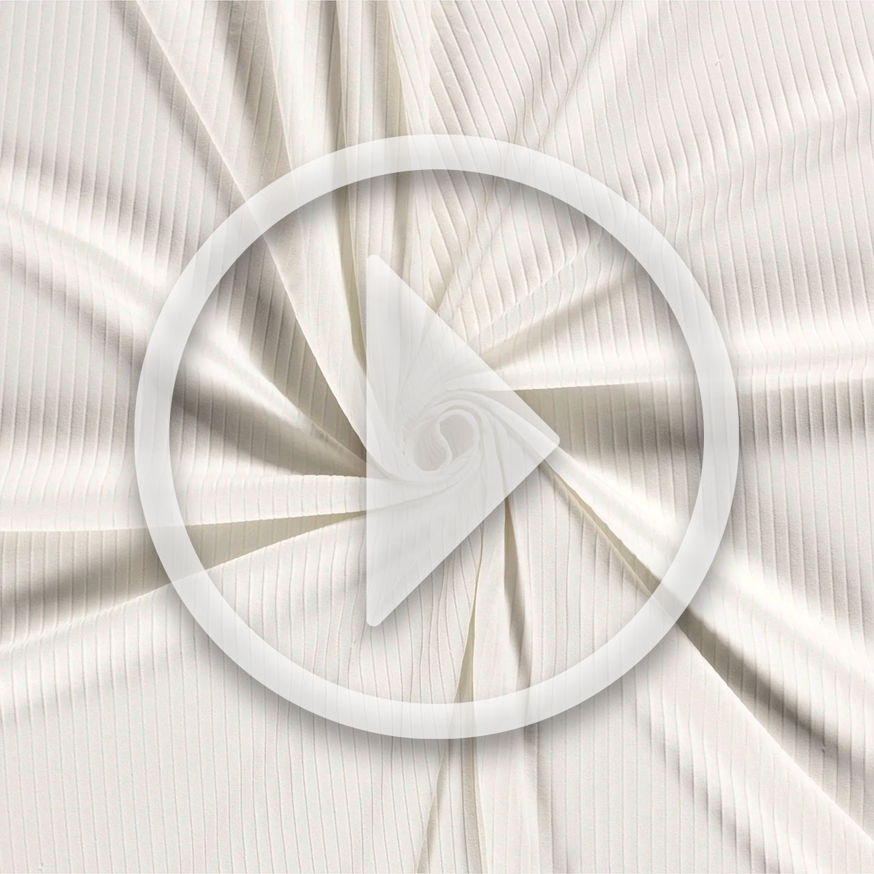 Optical White Ribbed Cotton Jersey Image