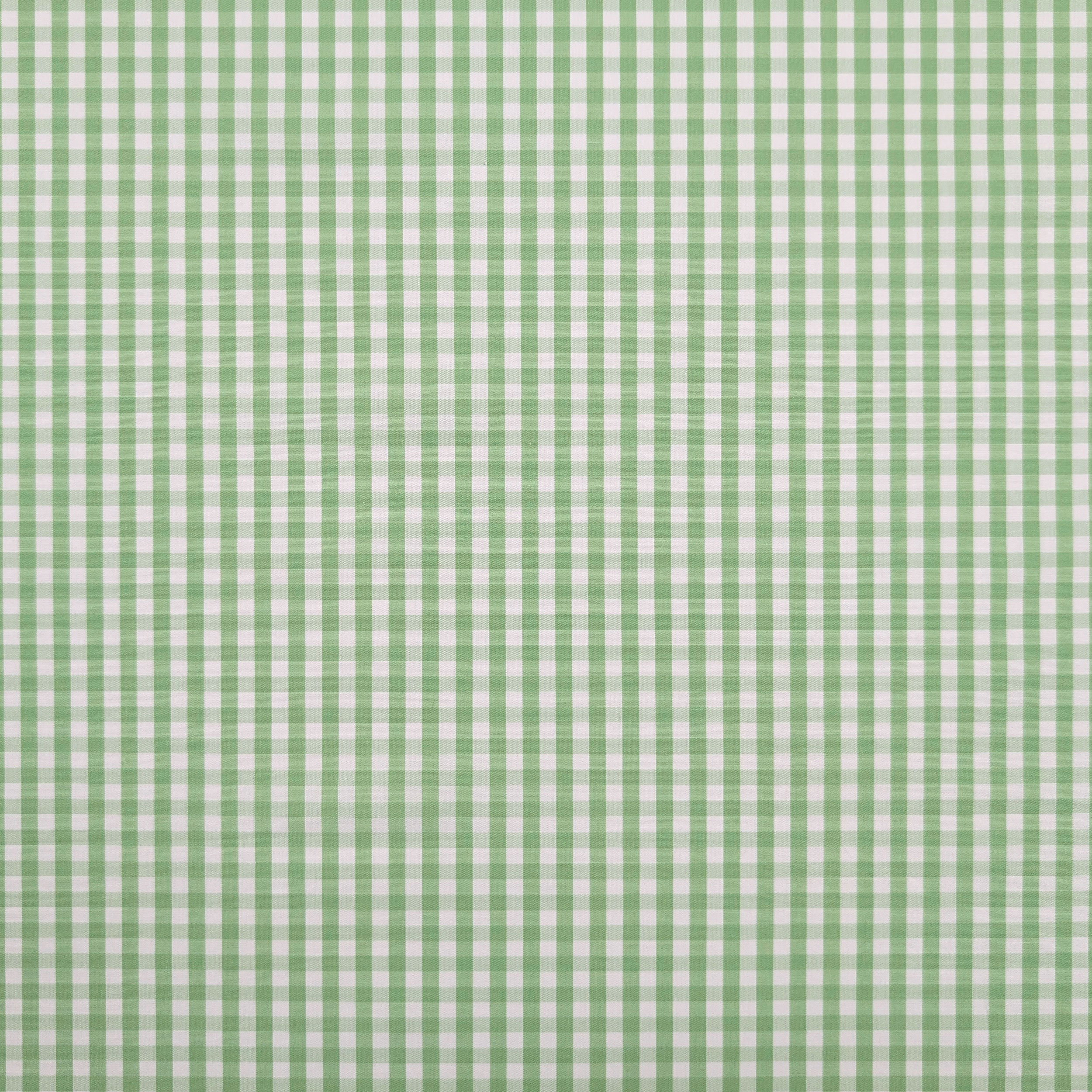 Light Green Check Cotton for Shirts Image