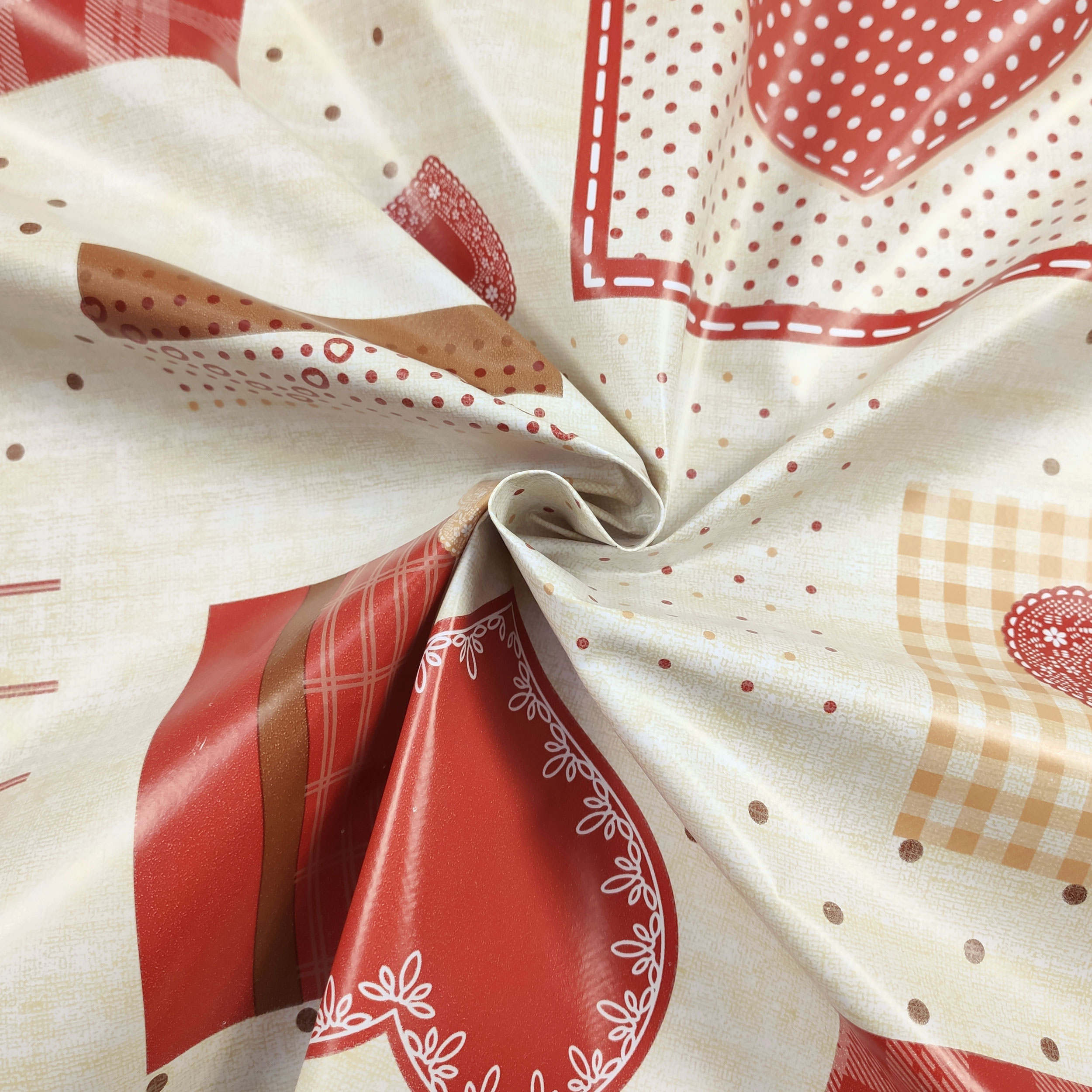 Shabby Love Waxed Tablecloth Fabric