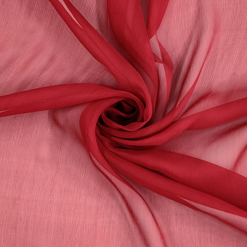 Dressmaking Silk Chiffon Plisse  Image