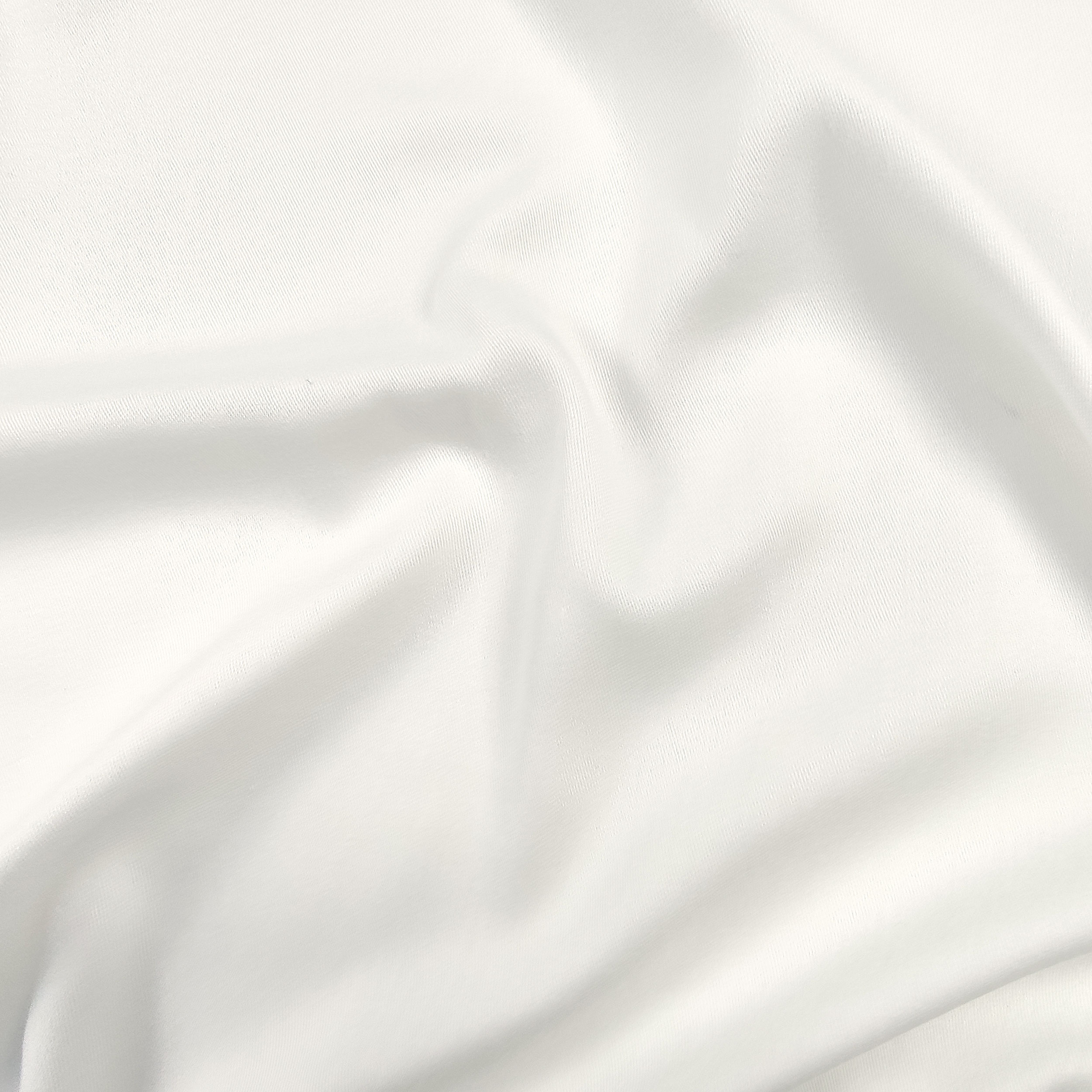 Tissu de rideau opaque en fausse viscose blanc Image