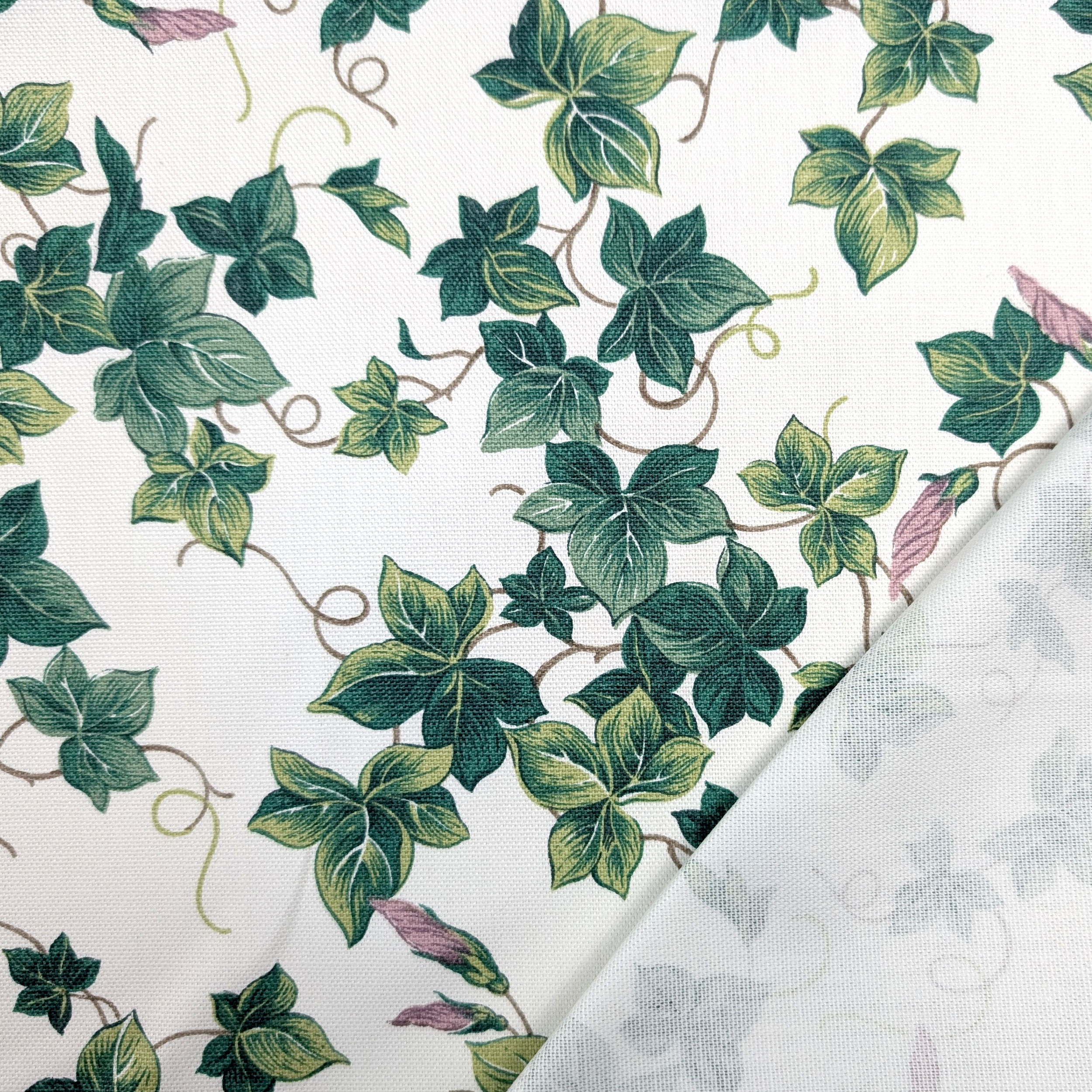 Ivy Flower Printed Panama Image