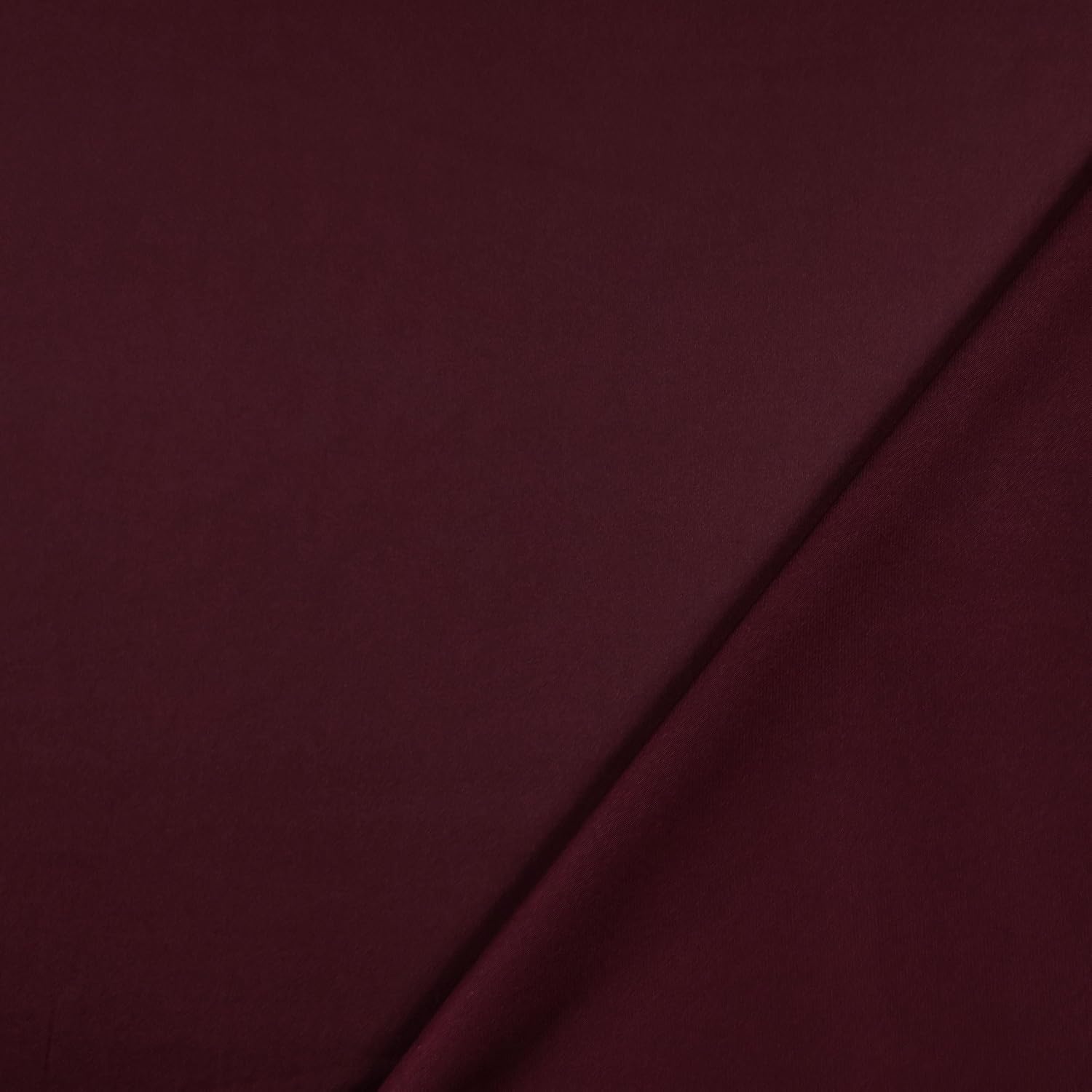 Silky Sateen Stretch Fabric Image