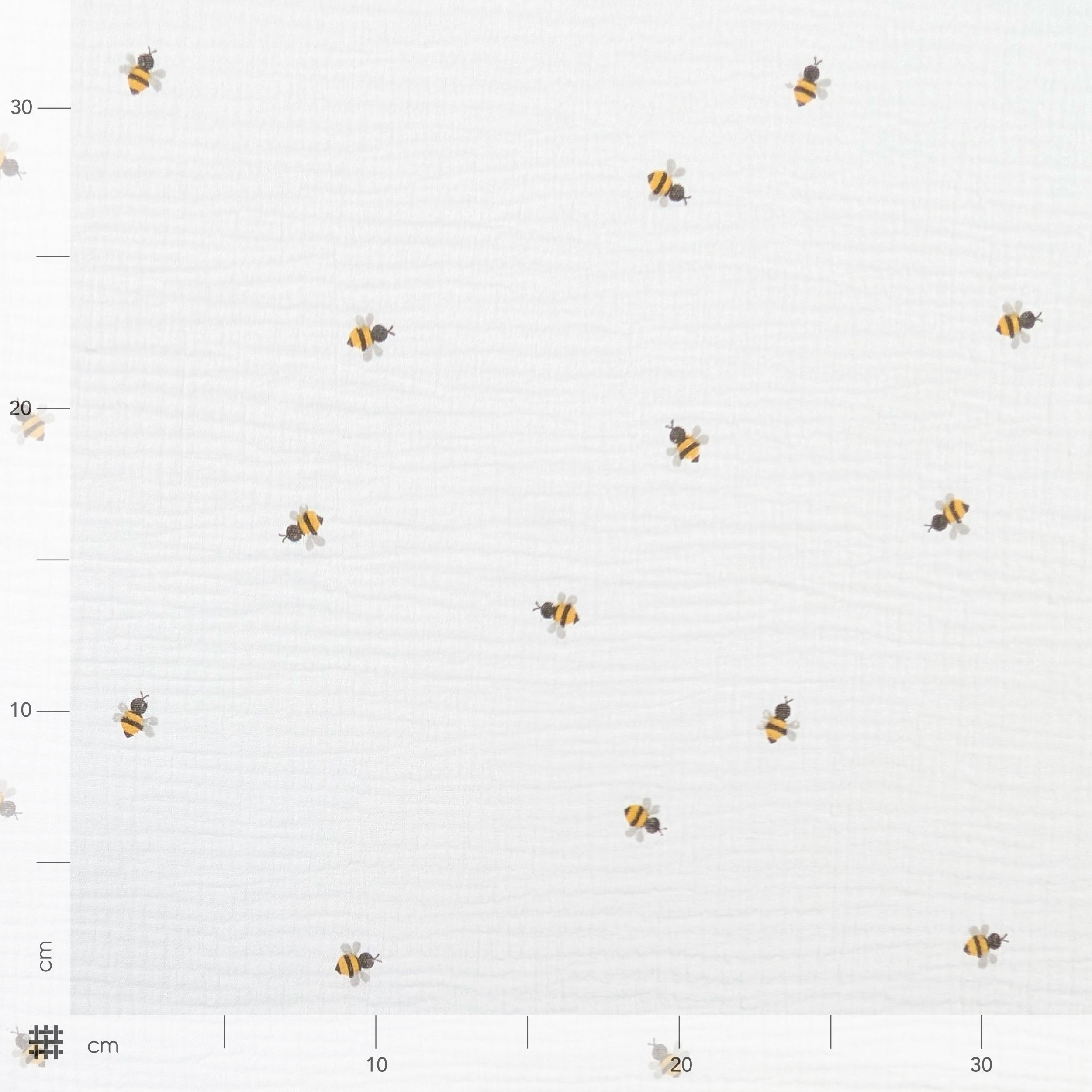 Cotton Muslin Bees Image