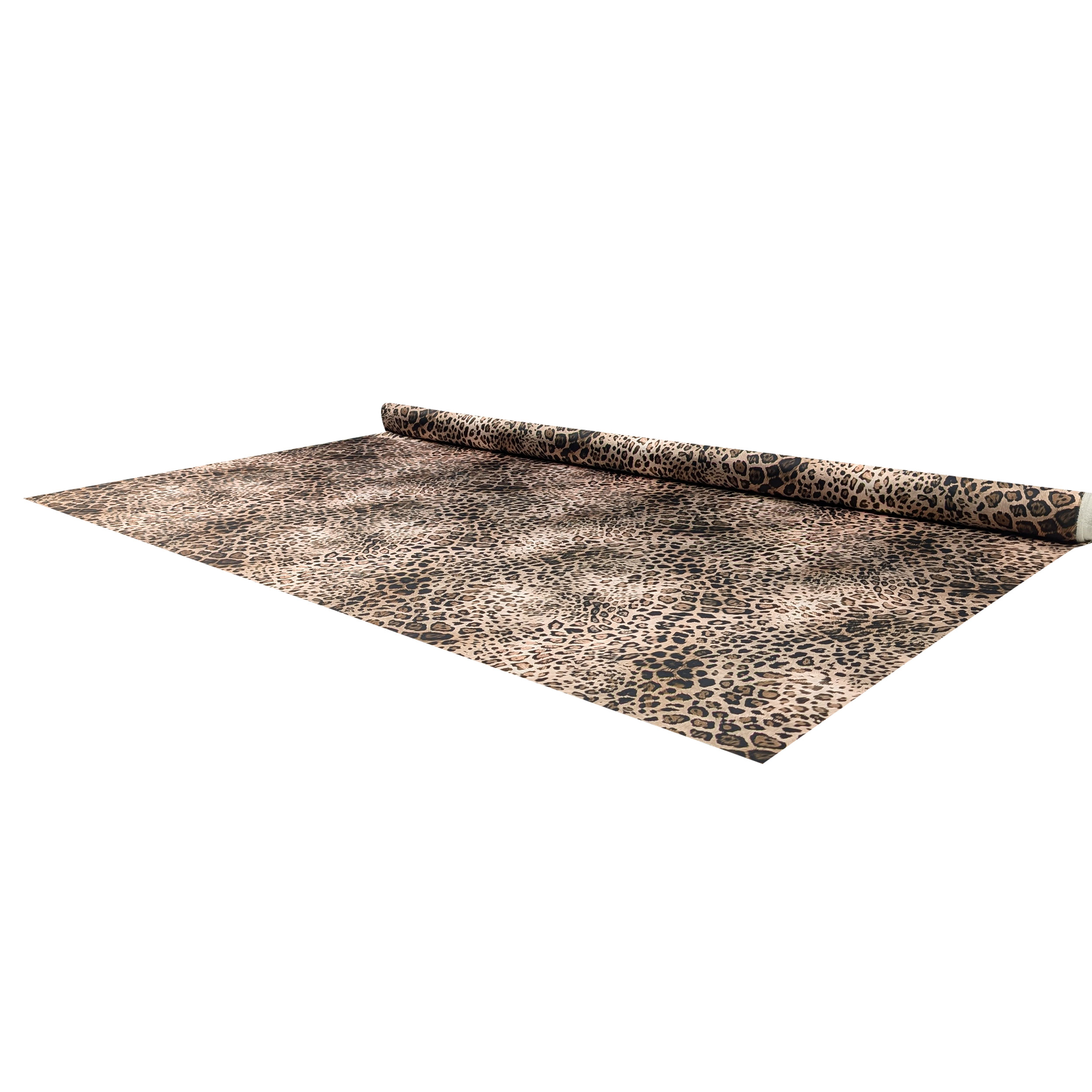 High Fashion Leopard Satin Image
