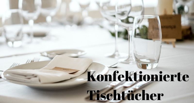 Konfektionierte Tischtucher panini tessuti