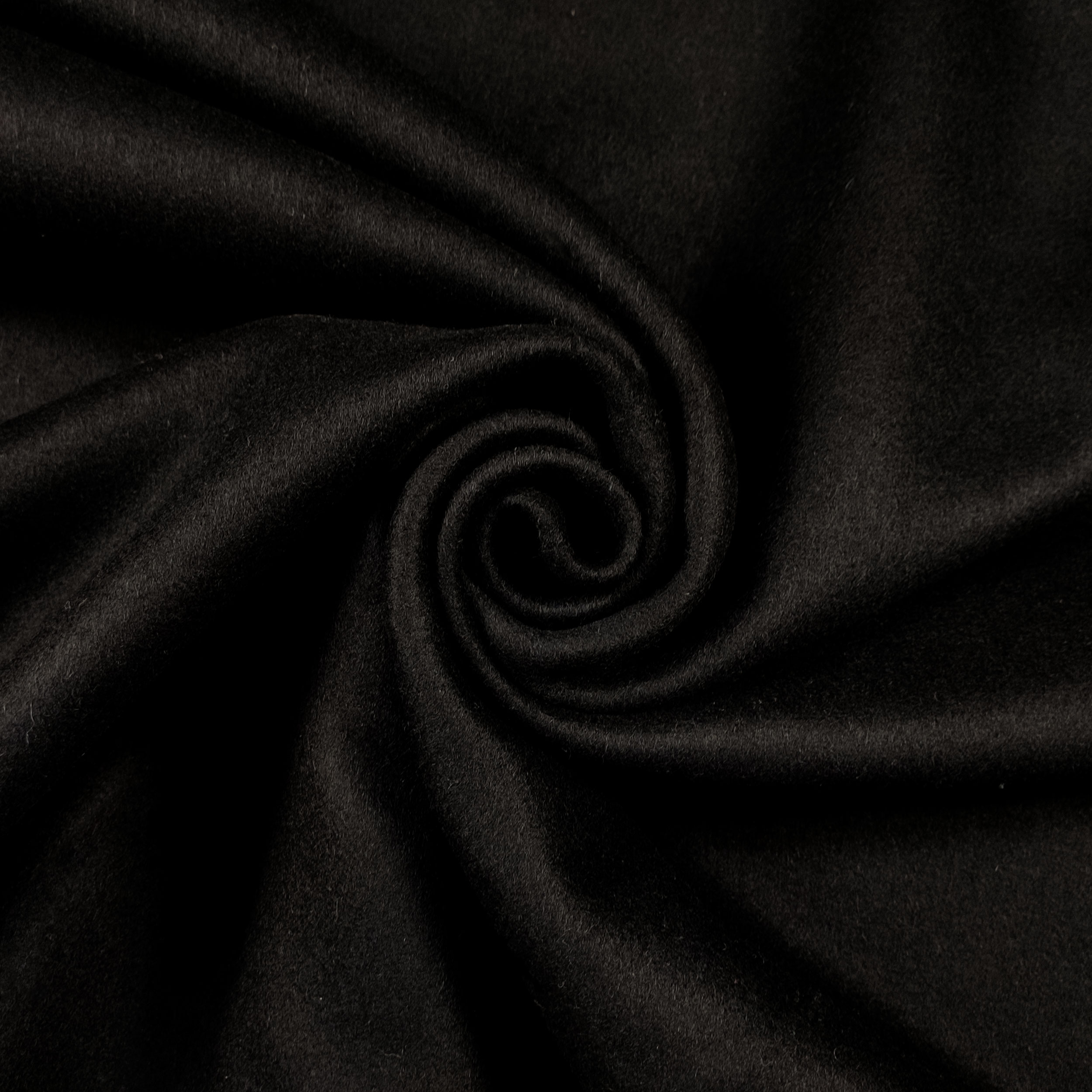 Manteau Tissu Noir