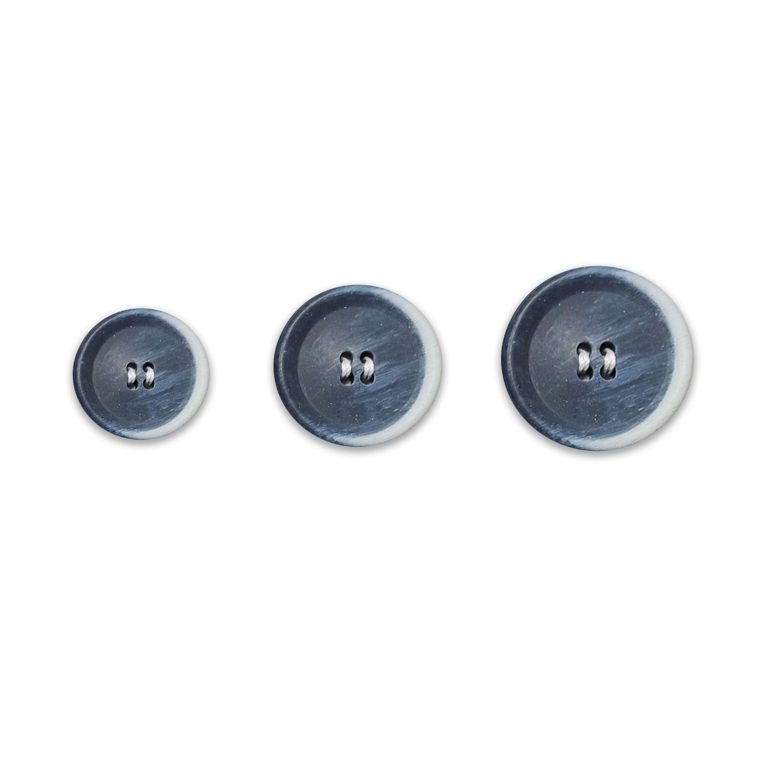 Matt Melange Blue Button Image
