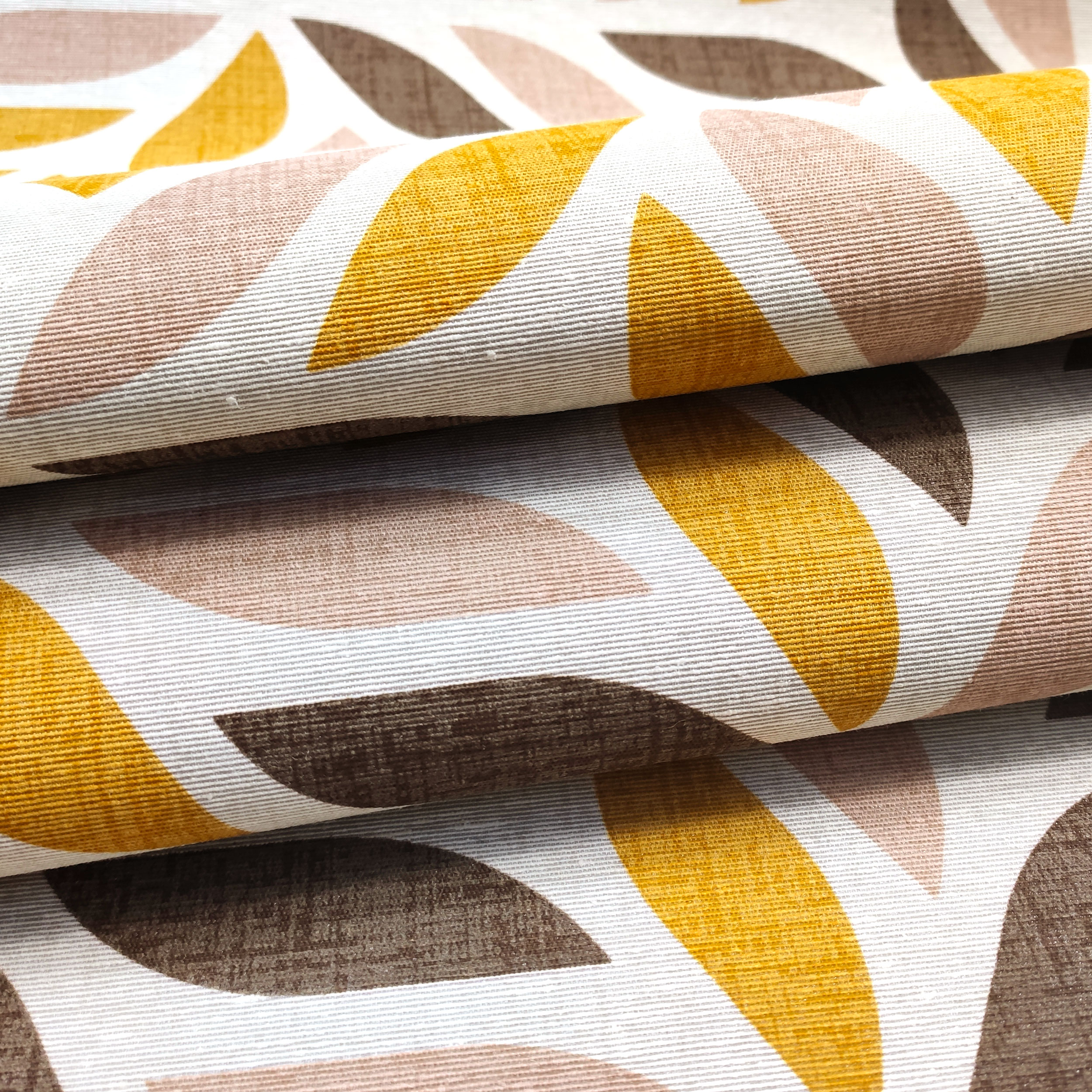 Fregona de Cocina Stylised Leaves Warm Tones
