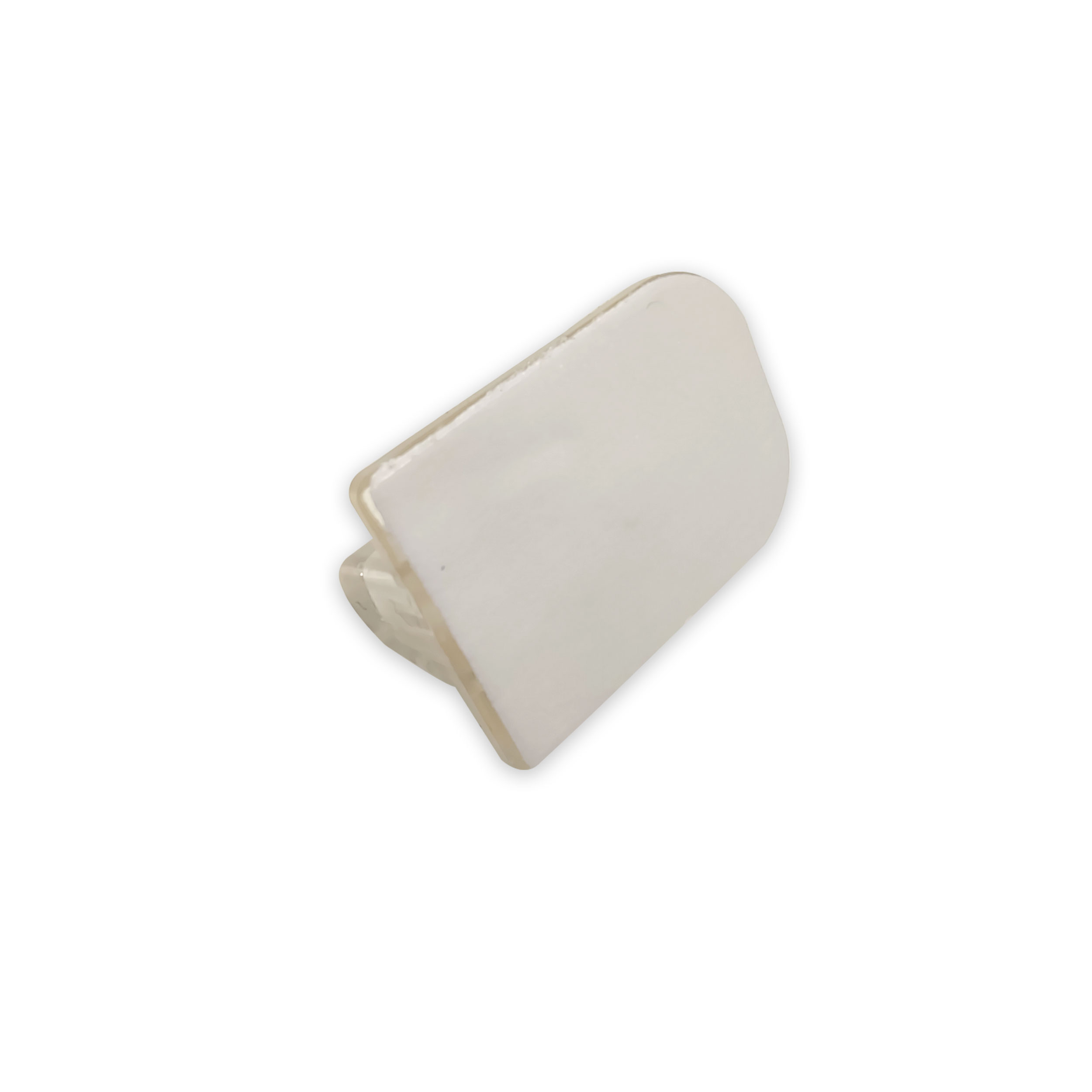 Lot de 4 crochets adhésifs transparents pour rideaux
