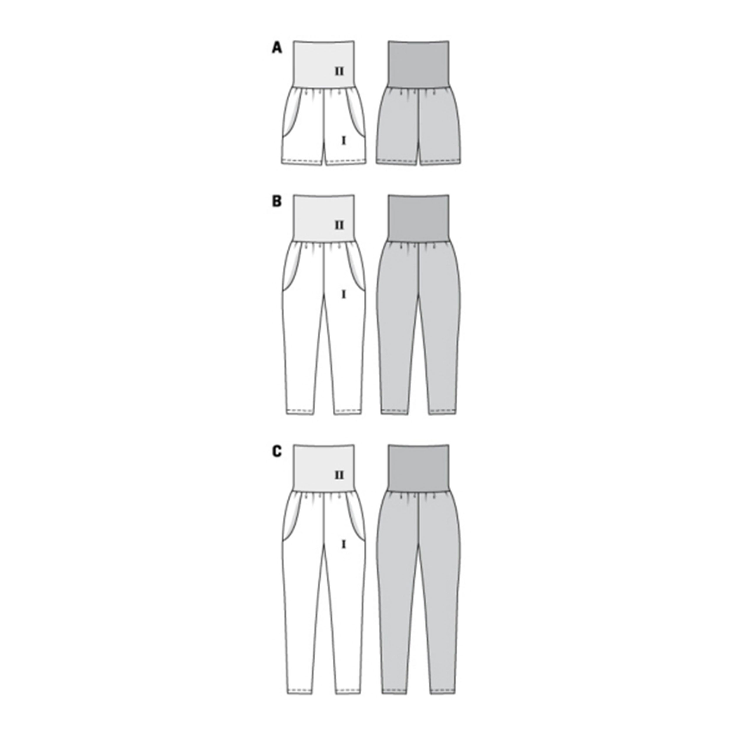 Pattern Burda Super Easy Trousers Image