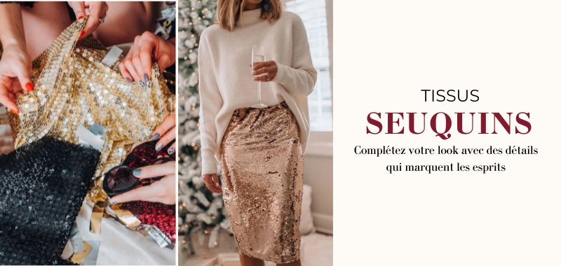 tissus sequins panini tessuti NATALE