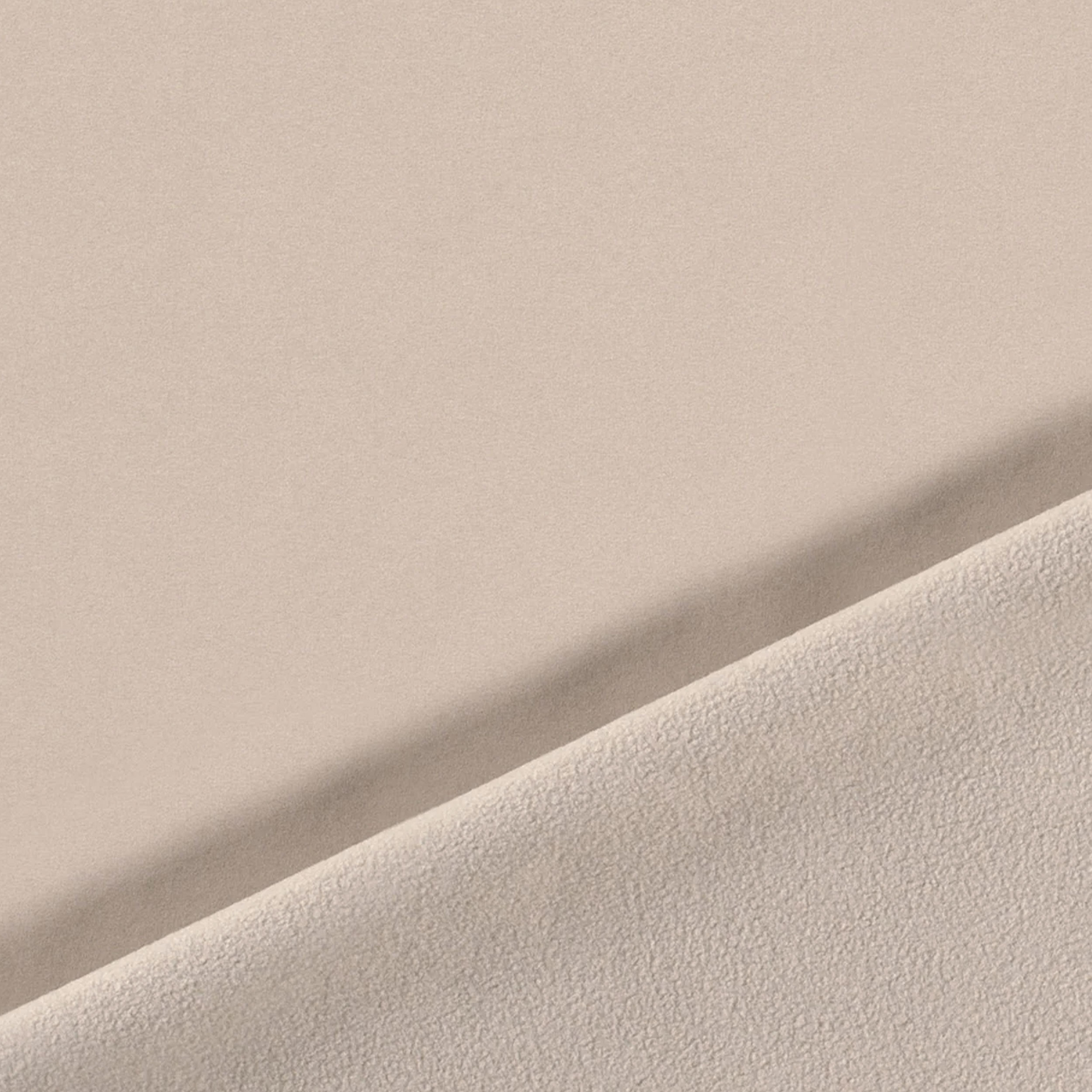Beige Softshell water-repellent fabric