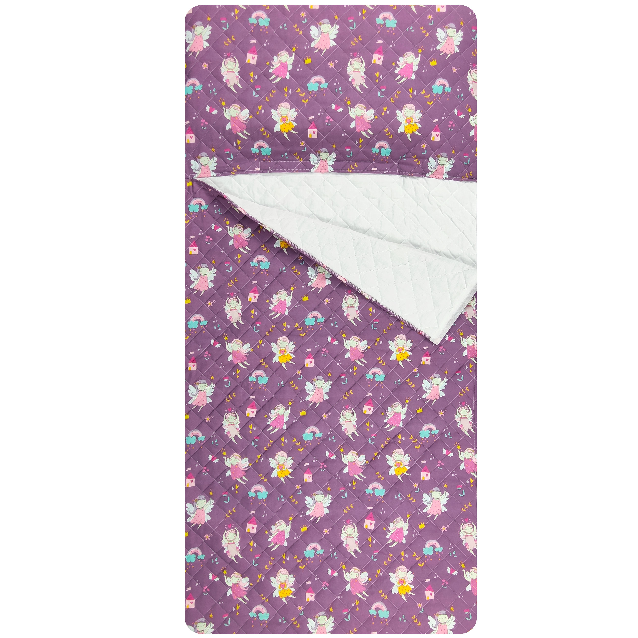 Sac de couchage des fées Fond lilas - Panini Fabrics