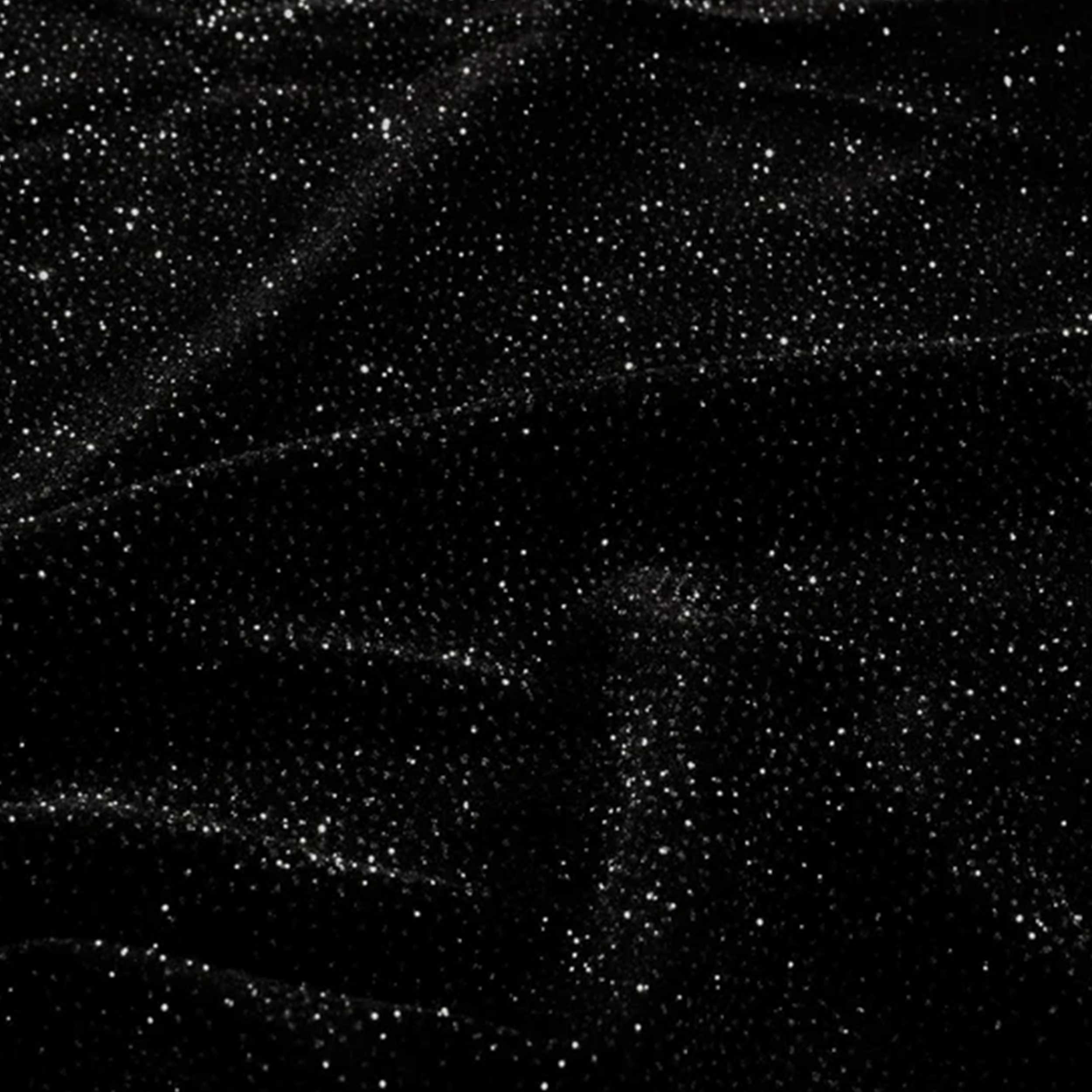 Black Velveteen with Silver Rhinestones Image